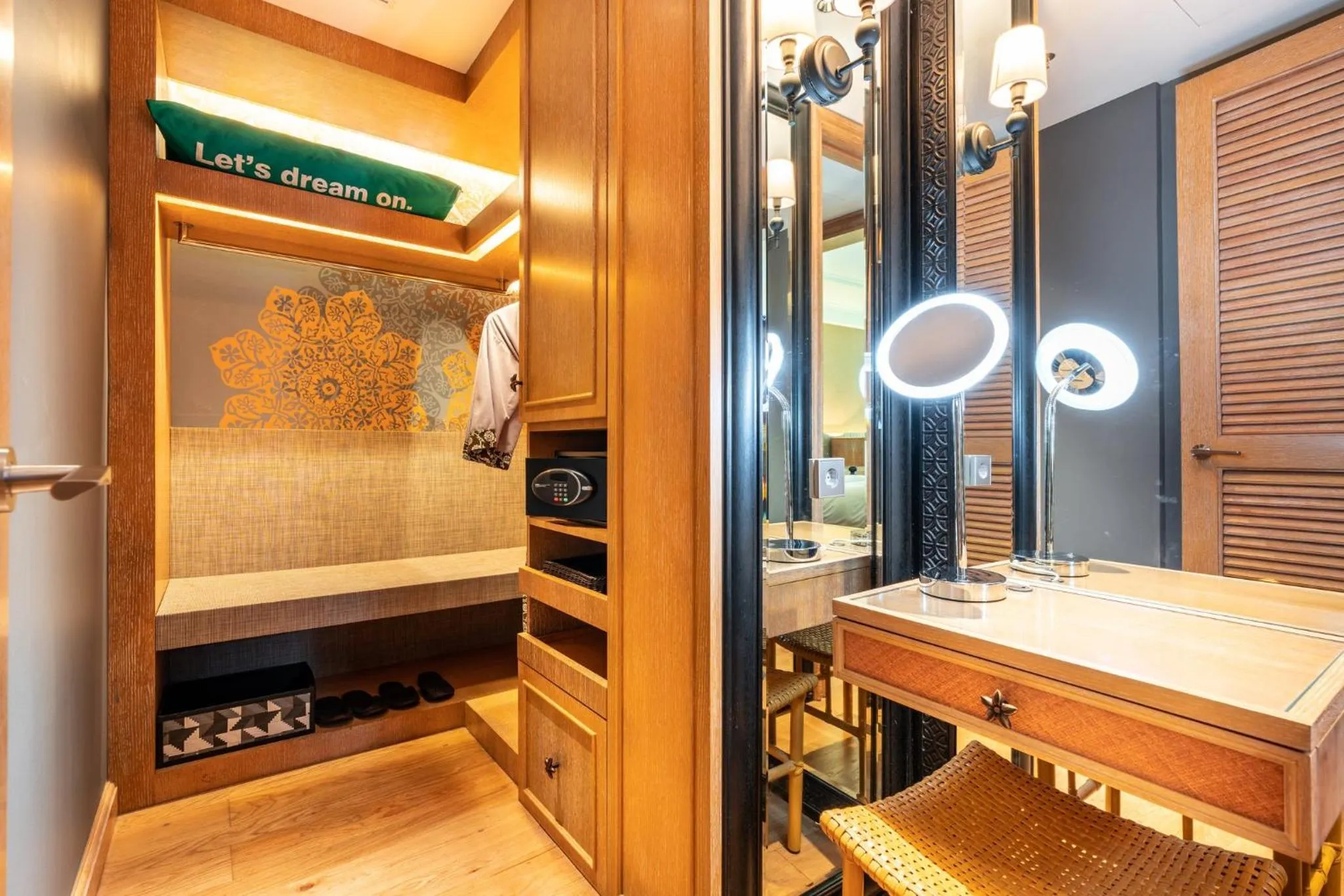 Standard King Room with Garden View in Hotel Indigo Bali Seminyak Beach by IHG