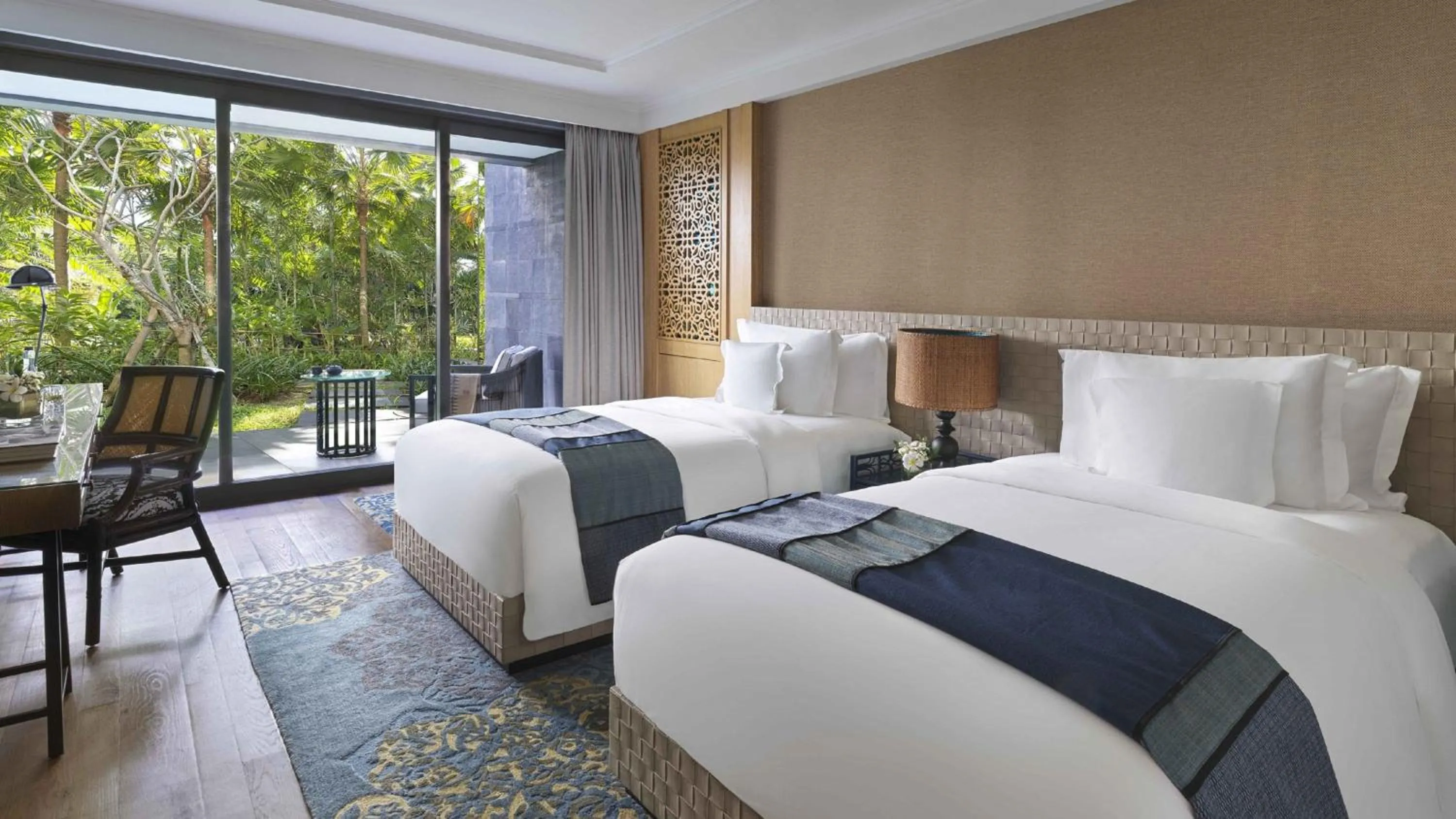 Standard Twin Room with Courtyard Access in Hotel Indigo Bali Seminyak Beach by IHG