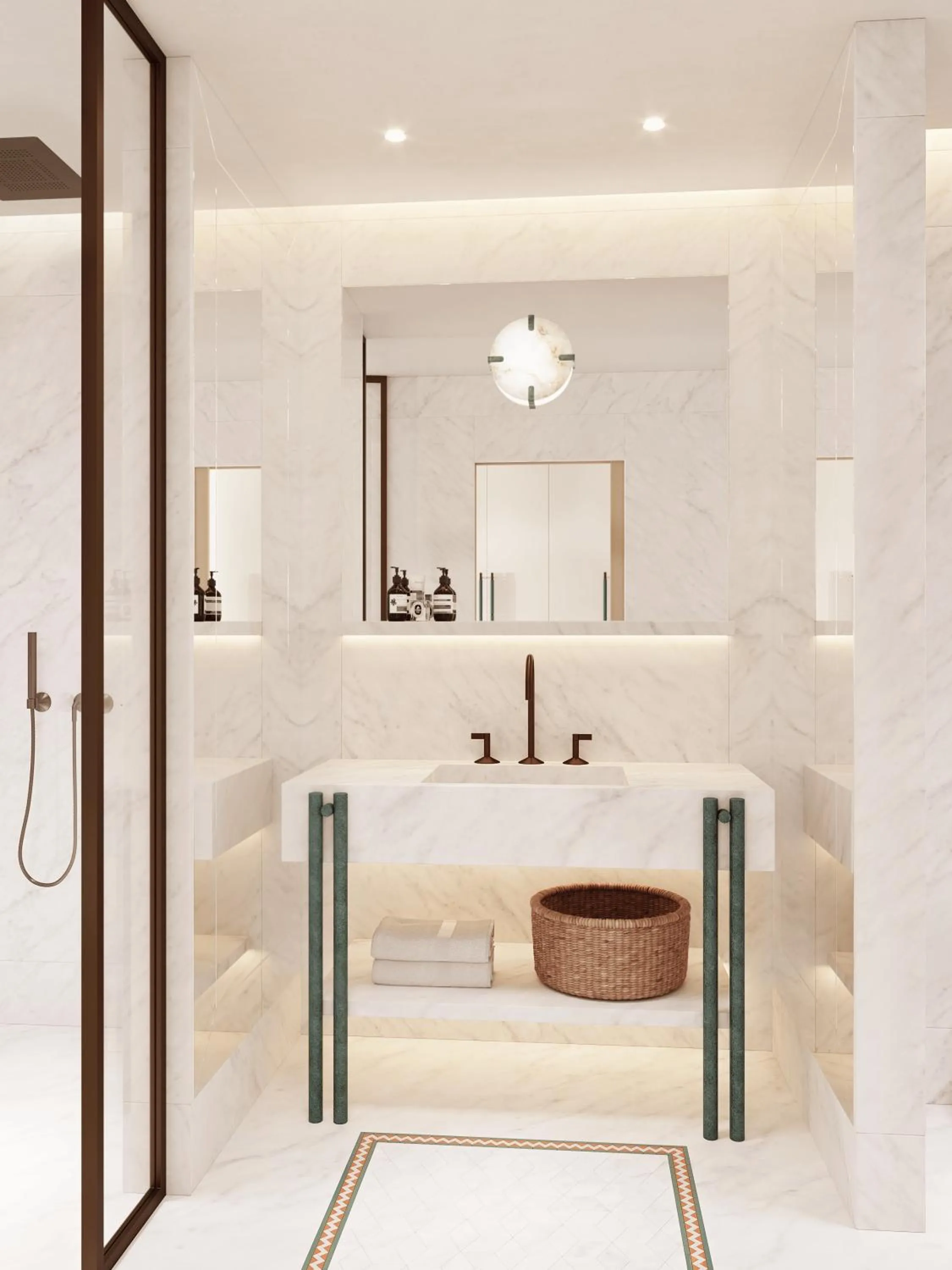 Cozy Twin Room in The View Rabat