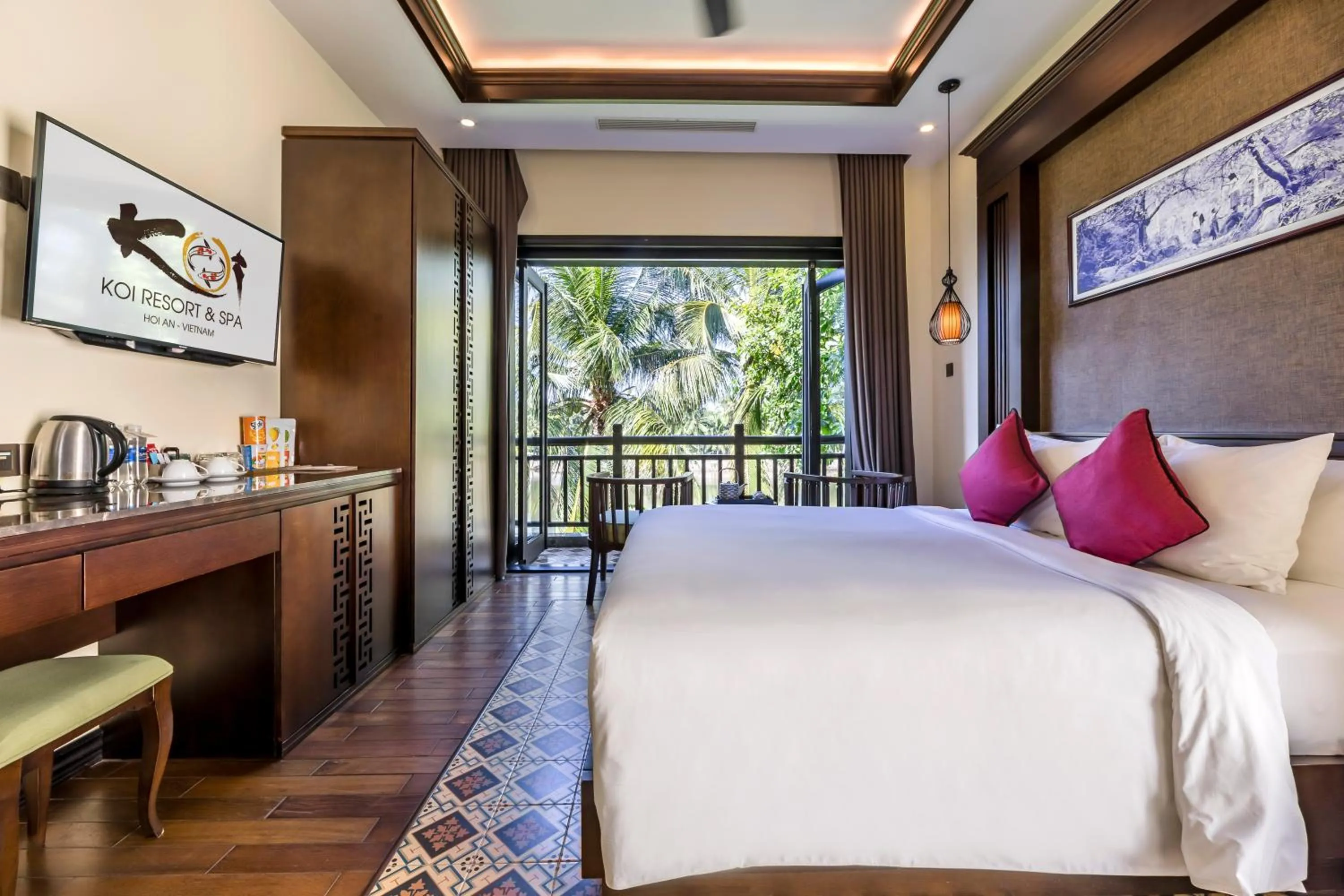 Three-Bedroom Villa with Private Pool and River View in Koi Resort & Spa Hoi An