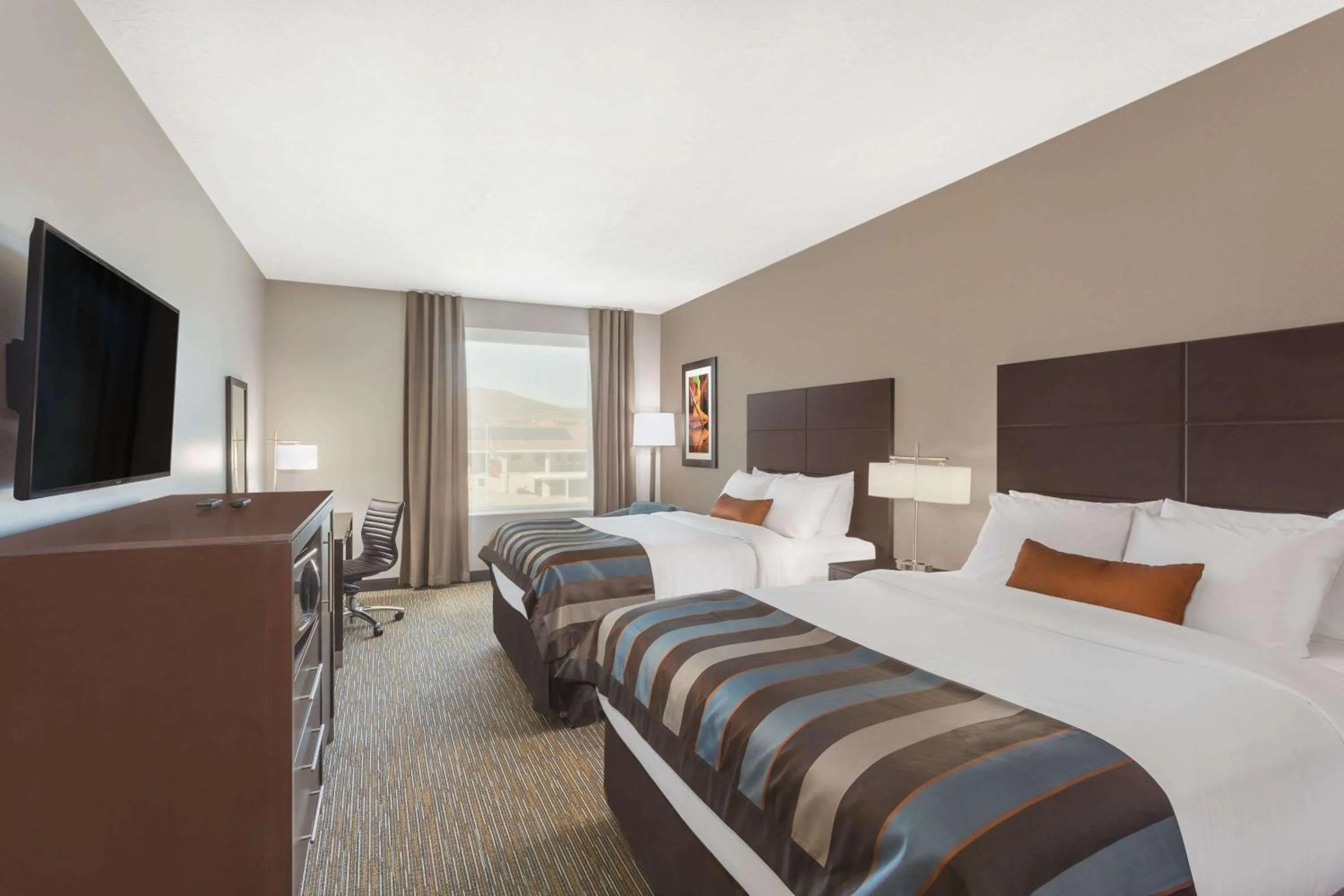 Superior Queen Room with Two Queen Beds - Non-Smoking in Wingate by Wyndham Hurricane Zion National Park