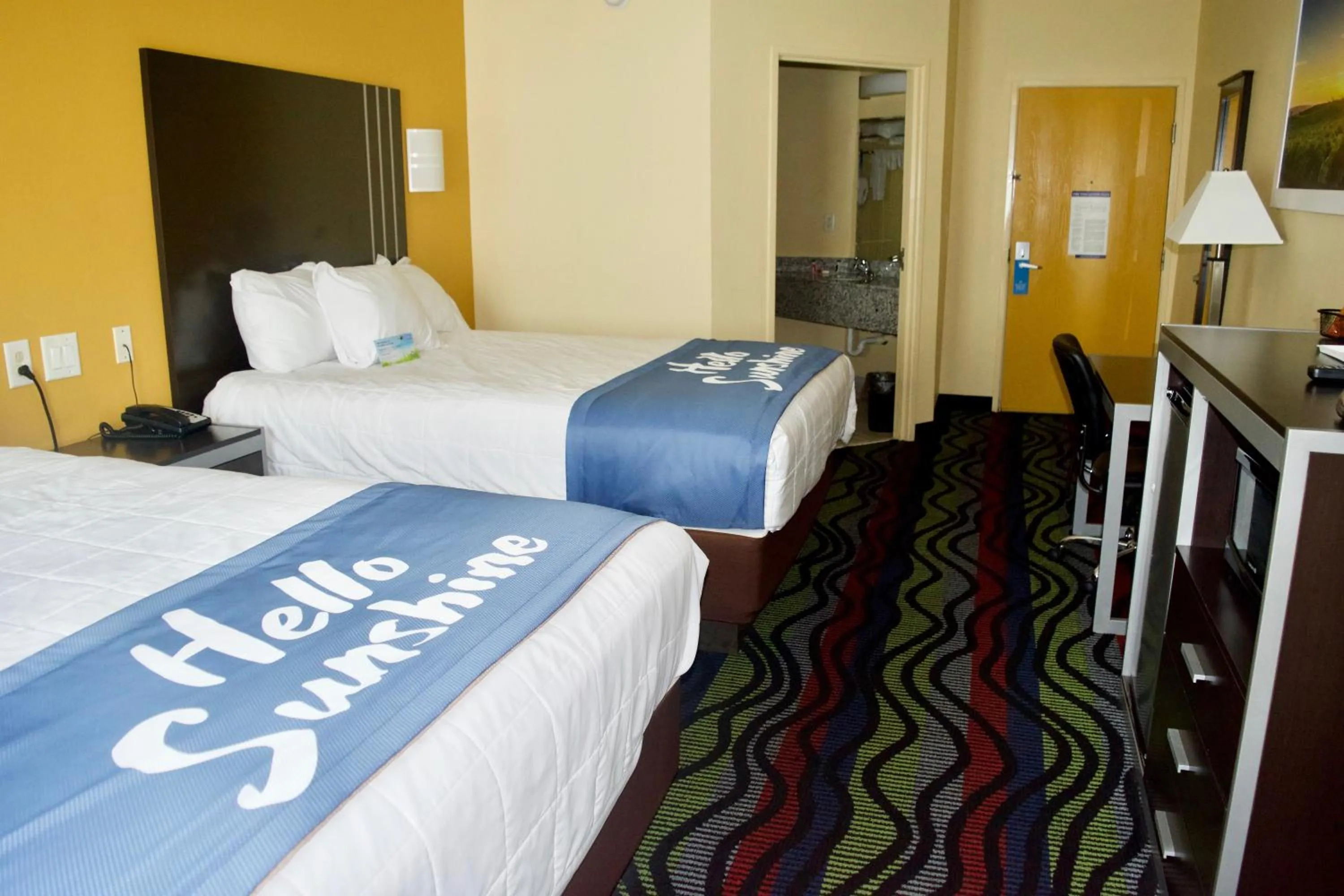 Queen Room with Two Queen Beds - Non-Smoking in Days Inn & Suites by Wyndham Augusta Near Fort Eisenhower