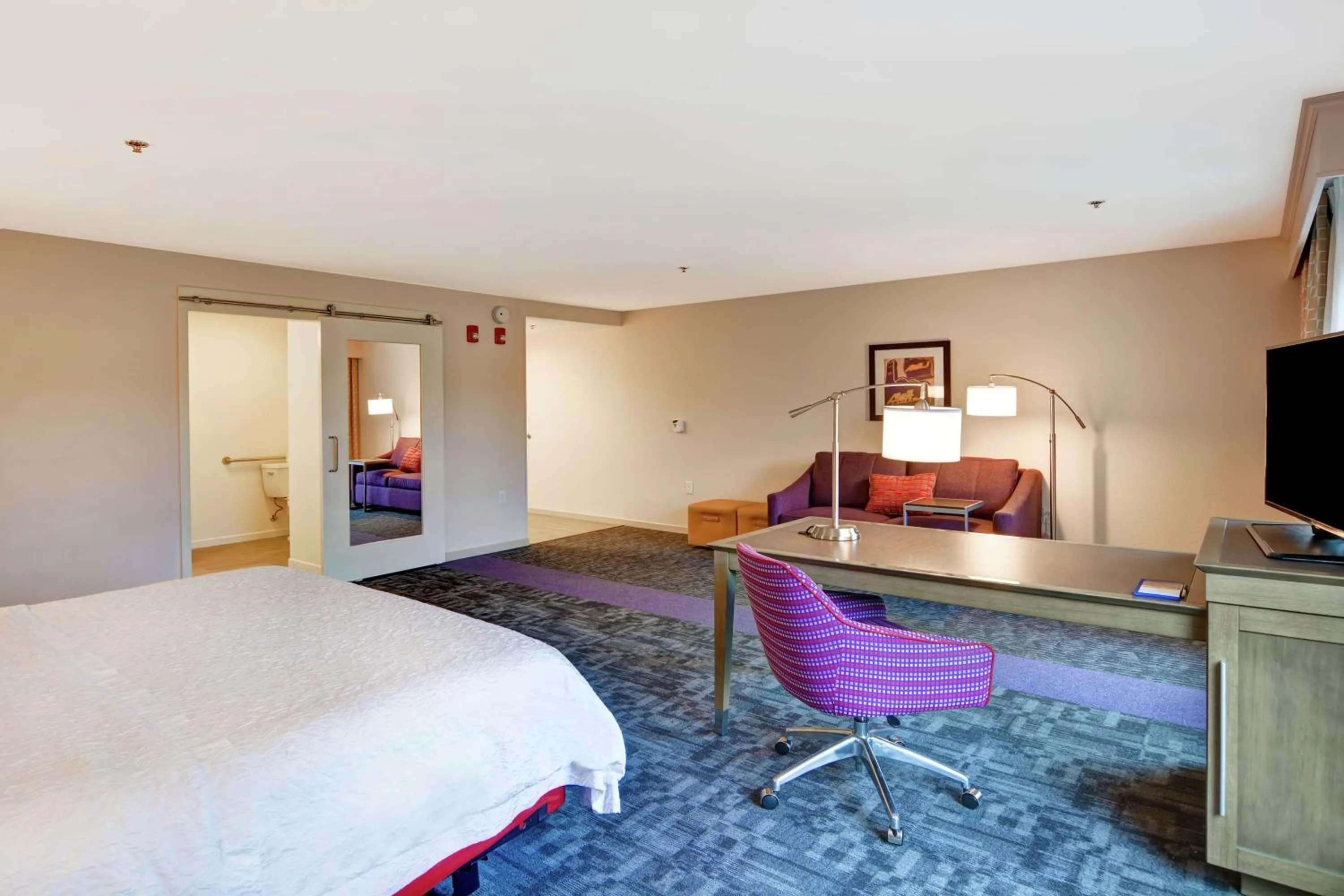 King Studio Suite - Non Smoking in Hampton Inn Suites Ashland, Ohio