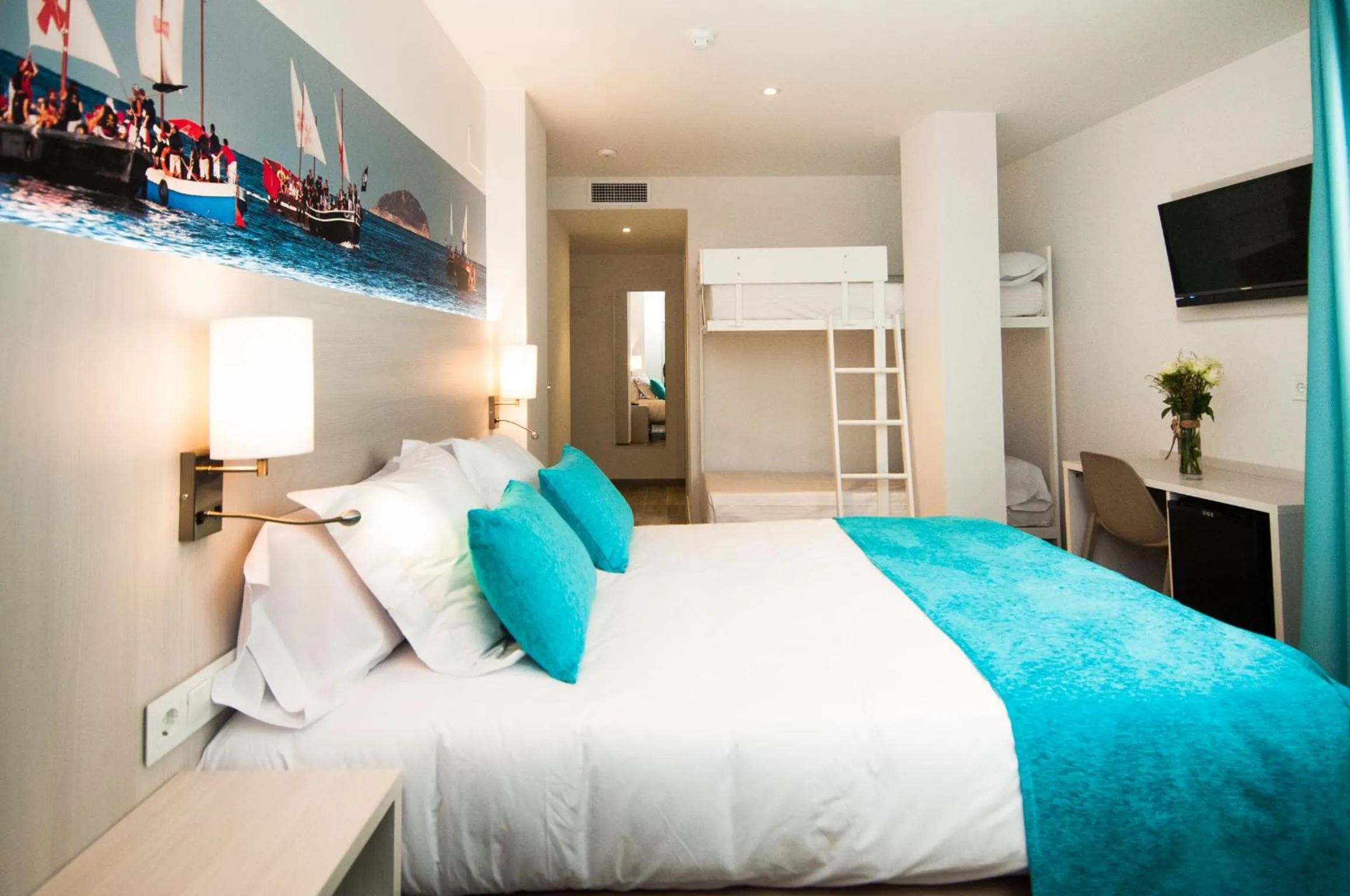 Triple Room (2 Adults + 1 Child) in Hotel Censal