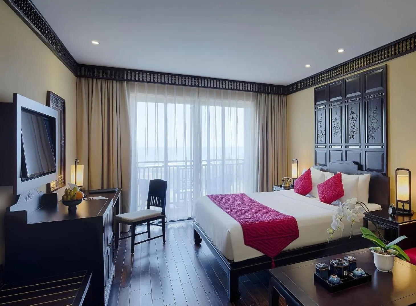 Premier Suite with Balcony in Wyndham Garden Hoi An Cua Dai Beach