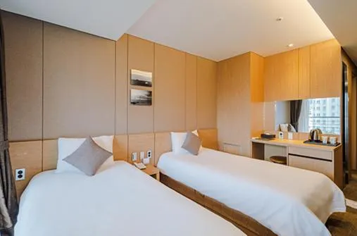 Room Selected at Check-In with City View in Hotel bridge Seogwipo