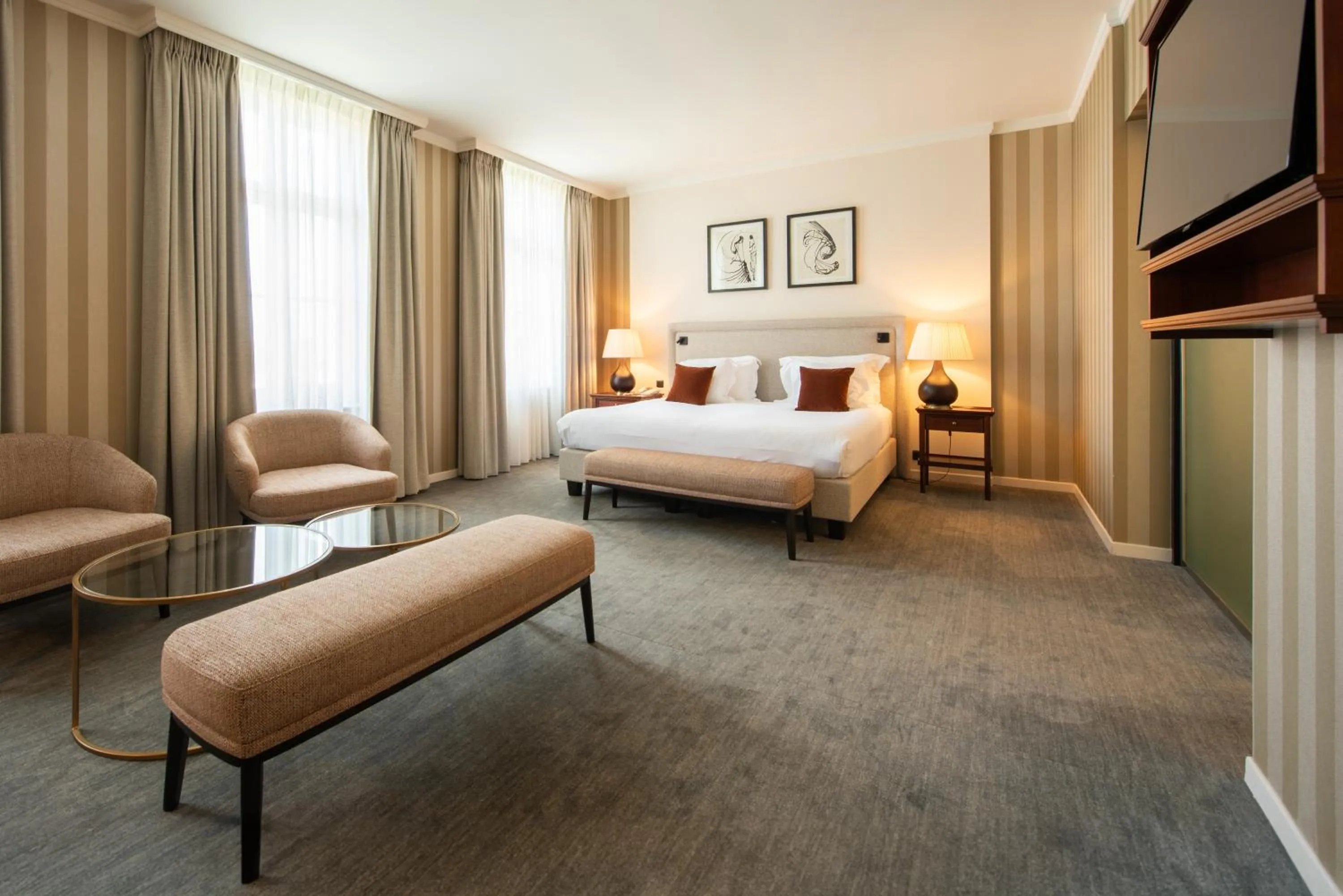 Deluxe Junior Suite in Dukes' Palace Brugge - by Dukes' Hotel Collection