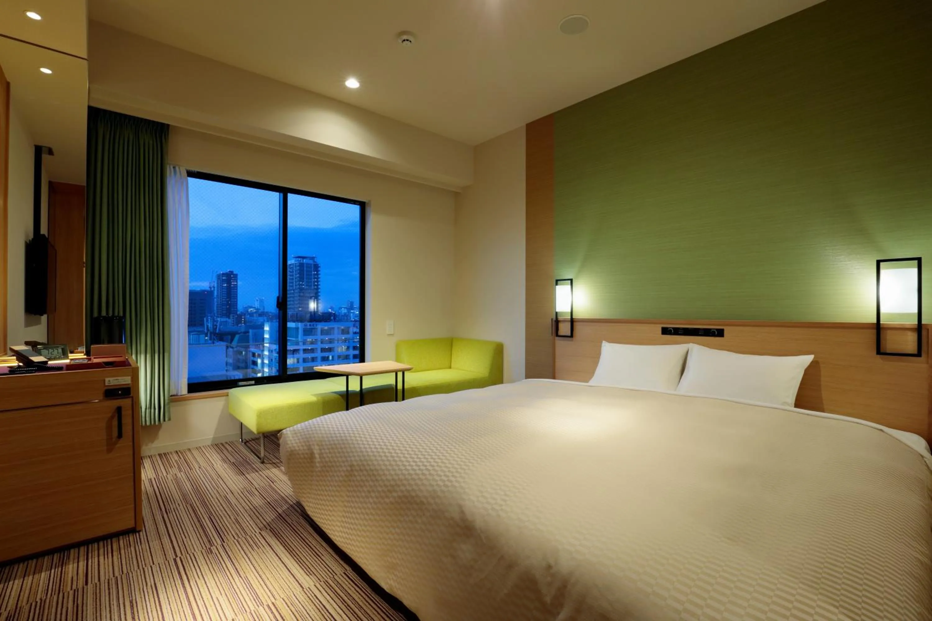 Deluxe King Room with City View - Non Smoking in Candeo Hotels Osaka Namba