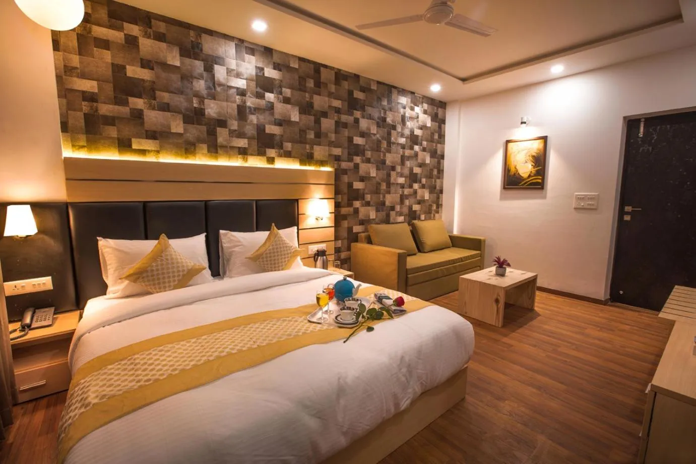 King Studio with Sofa Bed in Kadamb Spritual stay