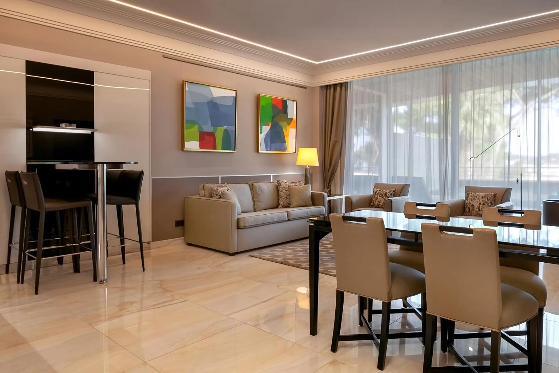 Premium Suite with Sea View and Spa Access in Alàbriga Hotel GL