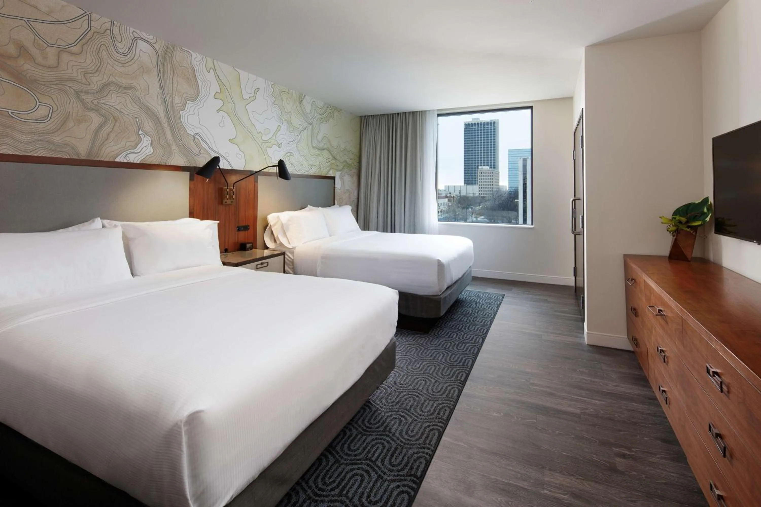 Premium Suite with Two Queen Beds in Embassy Suites Amarillo Downtown