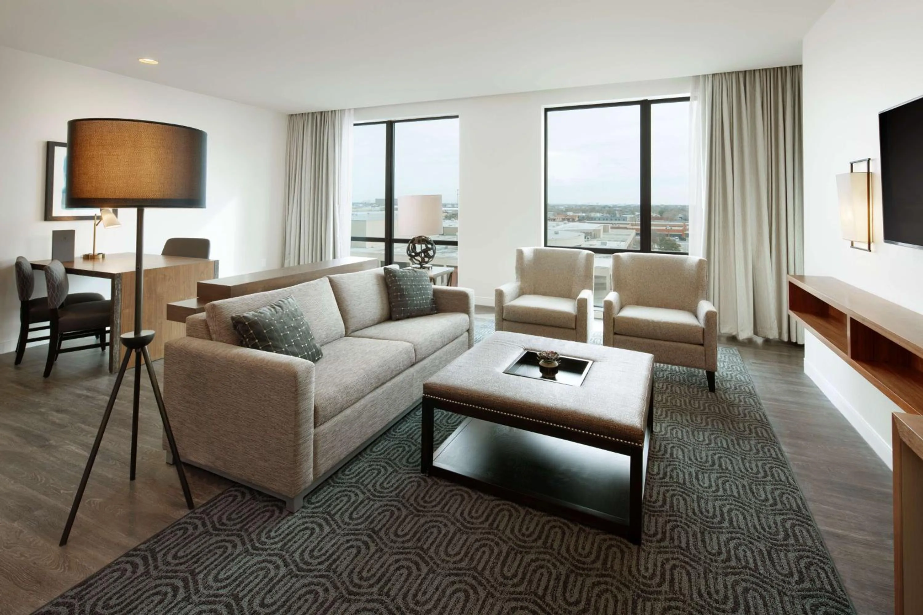 Presidential King Suite in Embassy Suites Amarillo Downtown