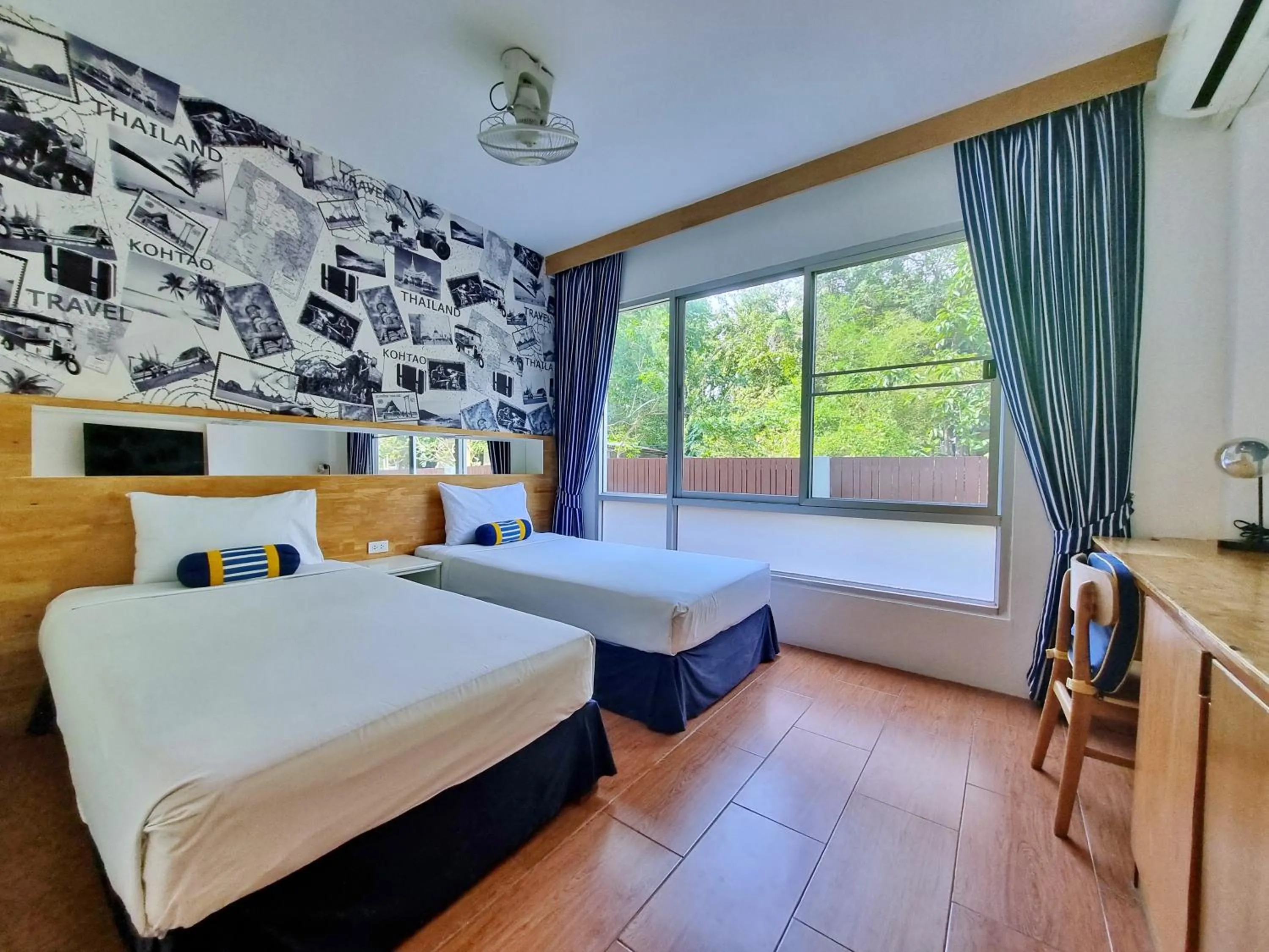 Twin Room with Air-Conditioning in MAR24 Koh Tao Hotel