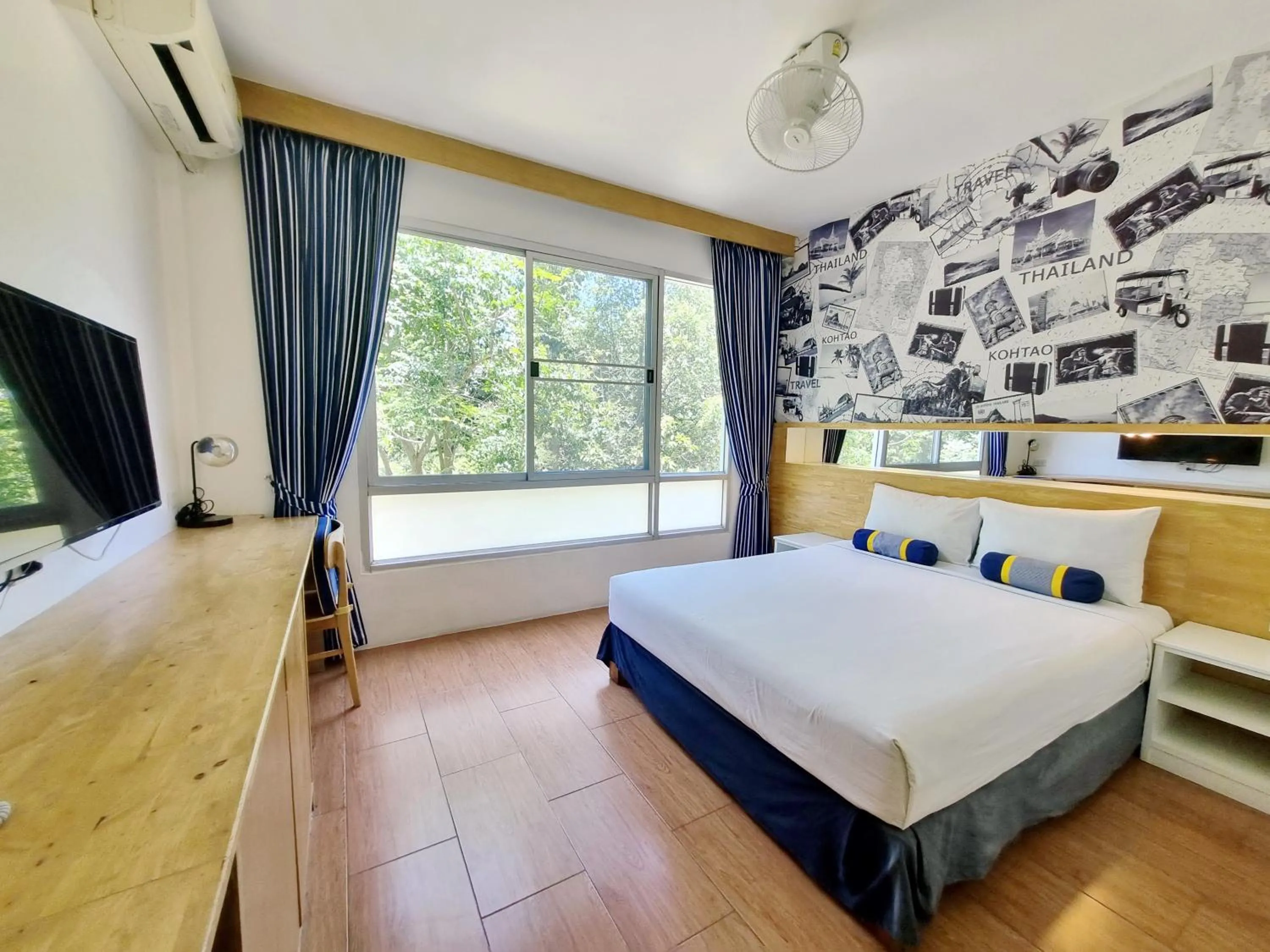 Standard Double Room with Air-conditioning in MAR24 Koh Tao Hotel