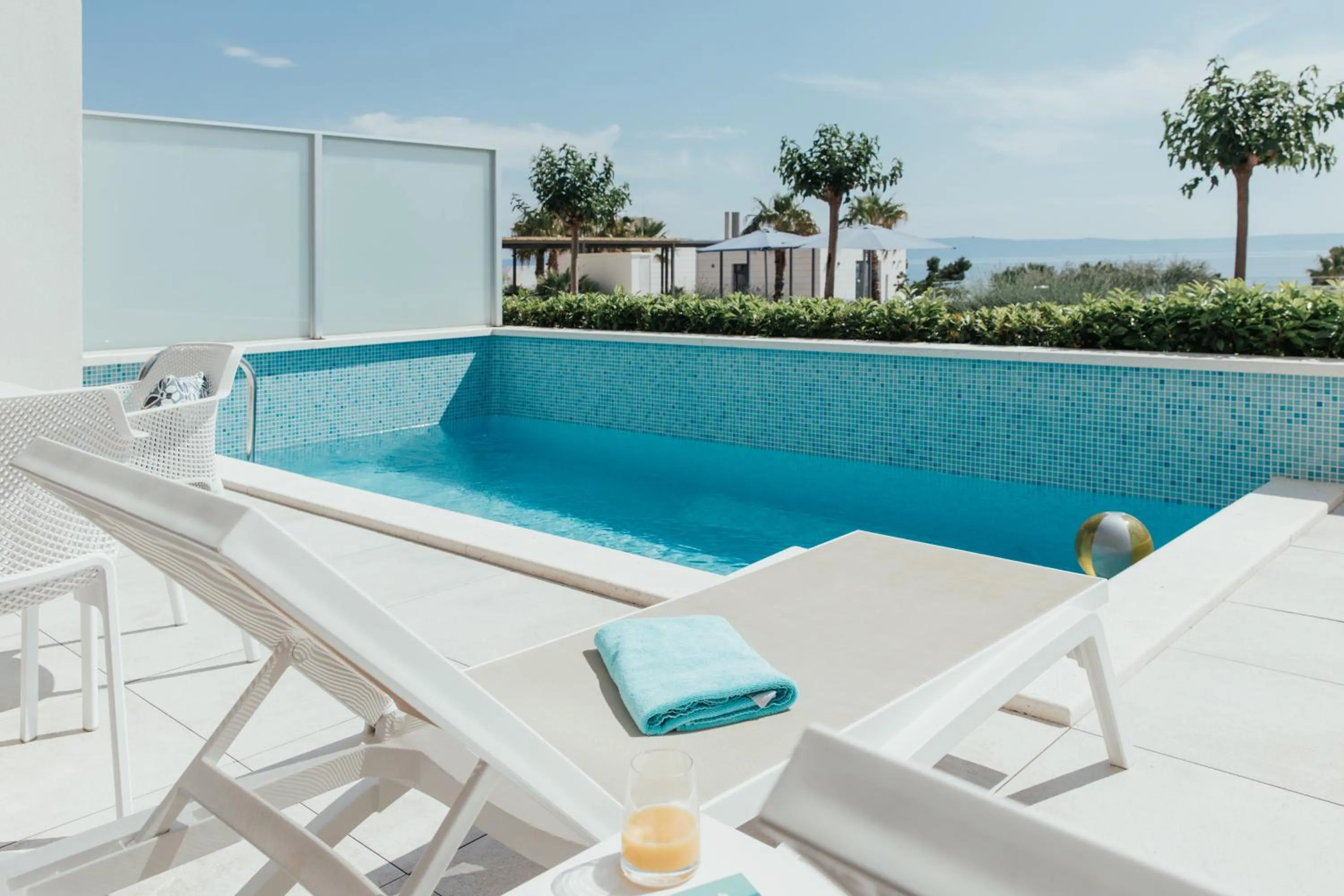 Junior Suite with Private Pool Sea View in Romana Beach Resort