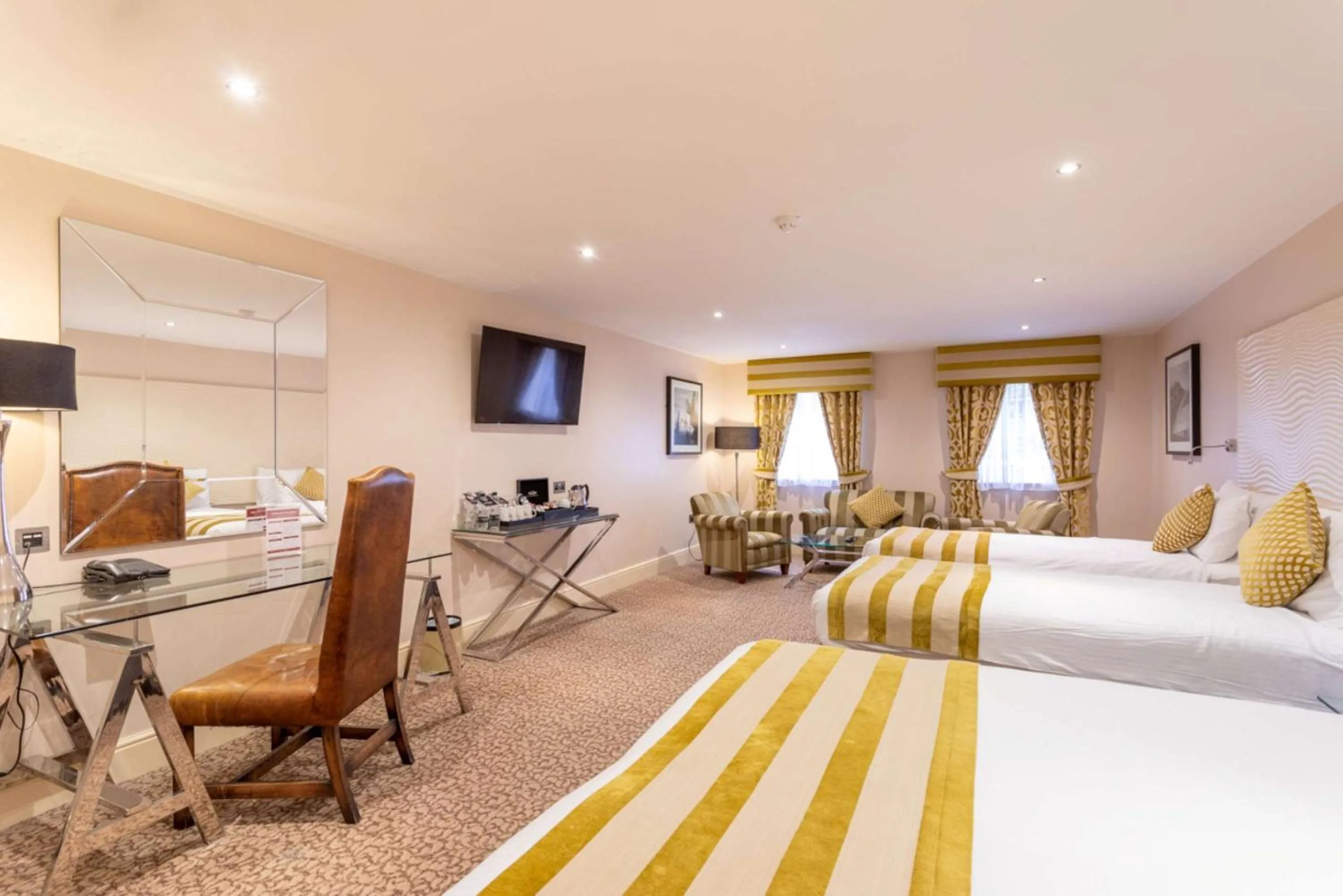 Executive Family Room in Best Western Premier Doncaster Mount Pleasant Hotel