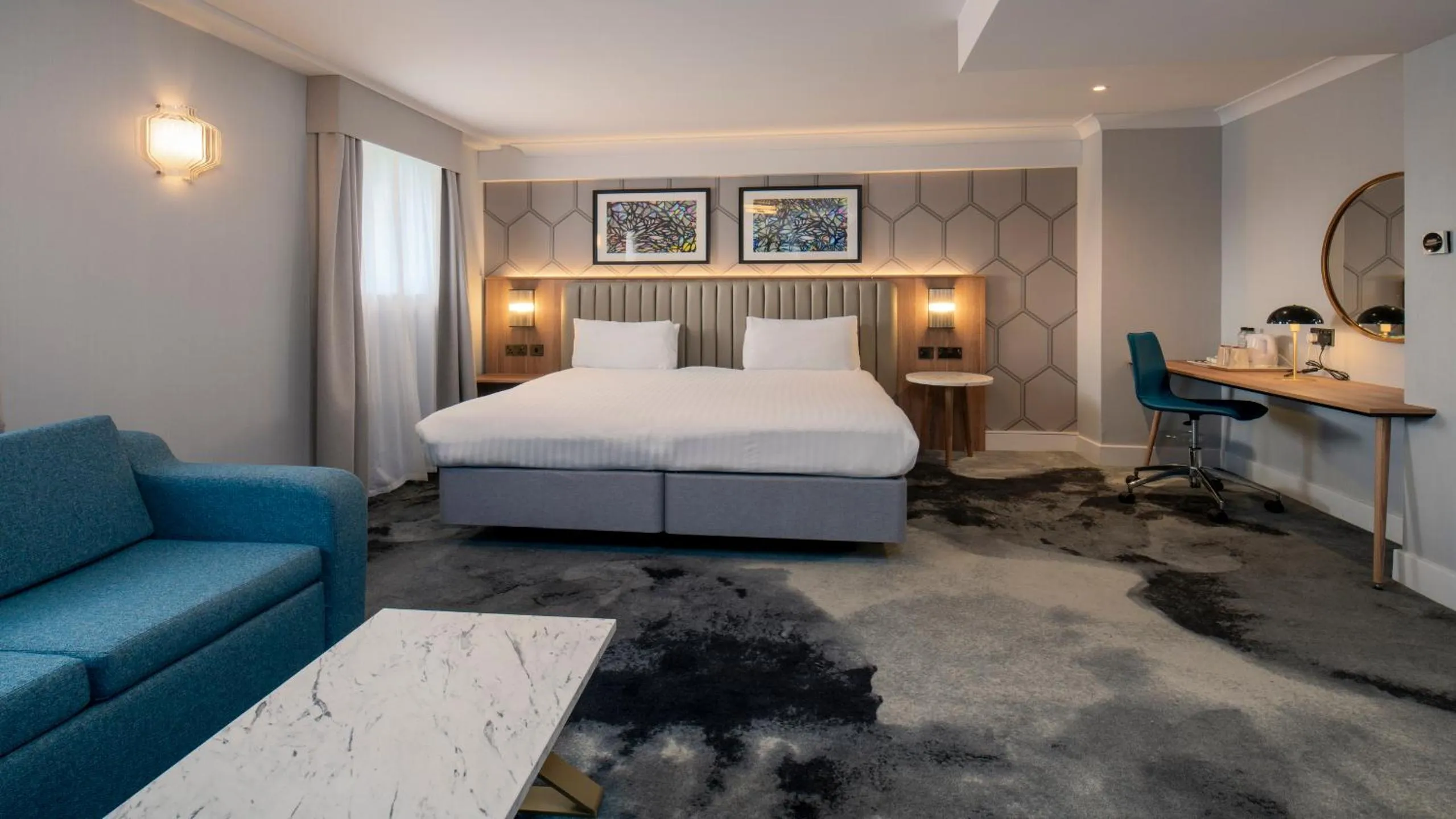 Superior Family Room with One King Bed and Sofa Bed - Non-Smoking in London Chigwell Prince Regent Hotel, BW Signature Collection