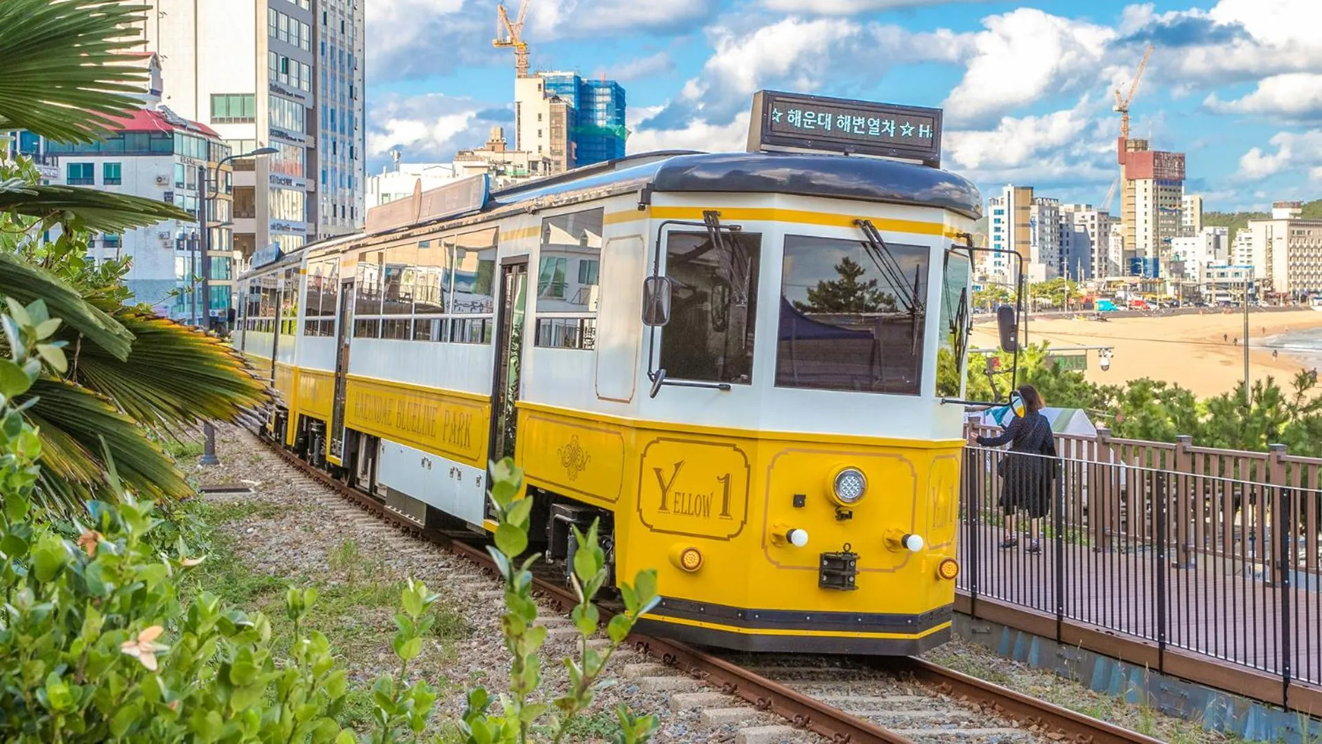 [Beach Train PKG] Premier Twin Room with City View with Haeundae Beach Train Ticket (per stay) for 2 in Shilla Stay Busan Haeundae