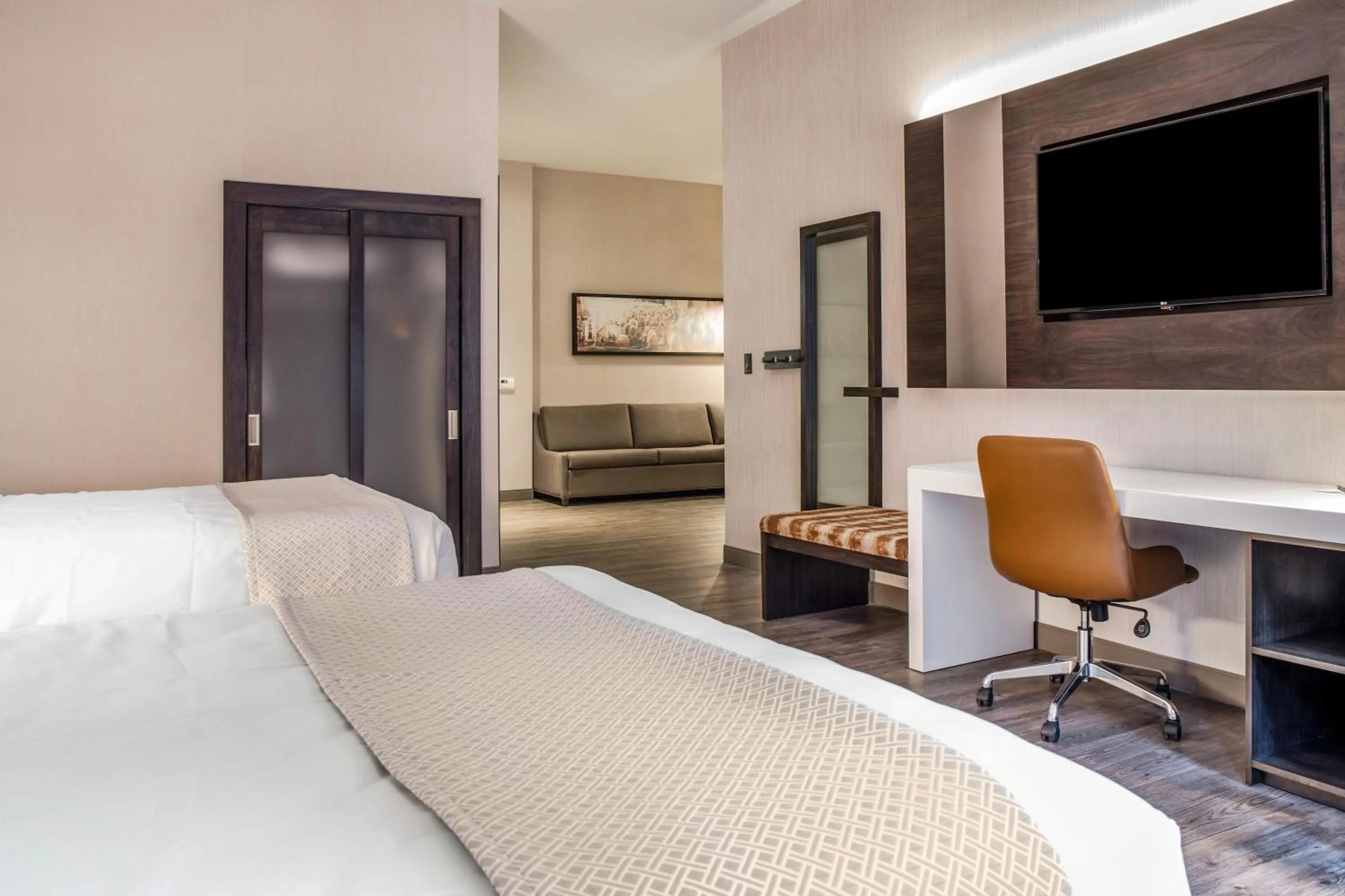 Double Suite with Two Double Beds - Accessible/Non-Smoking in Cambria Hotel Chicago Loop - Theatre District