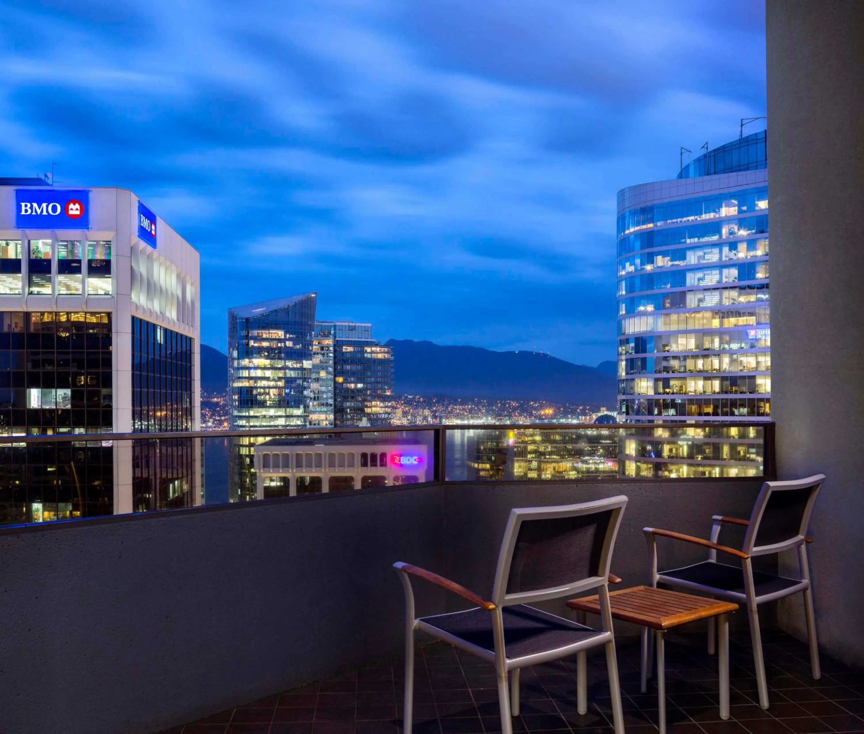 Double Room with Two Double Beds and Balcony in Hyatt Regency Vancouver