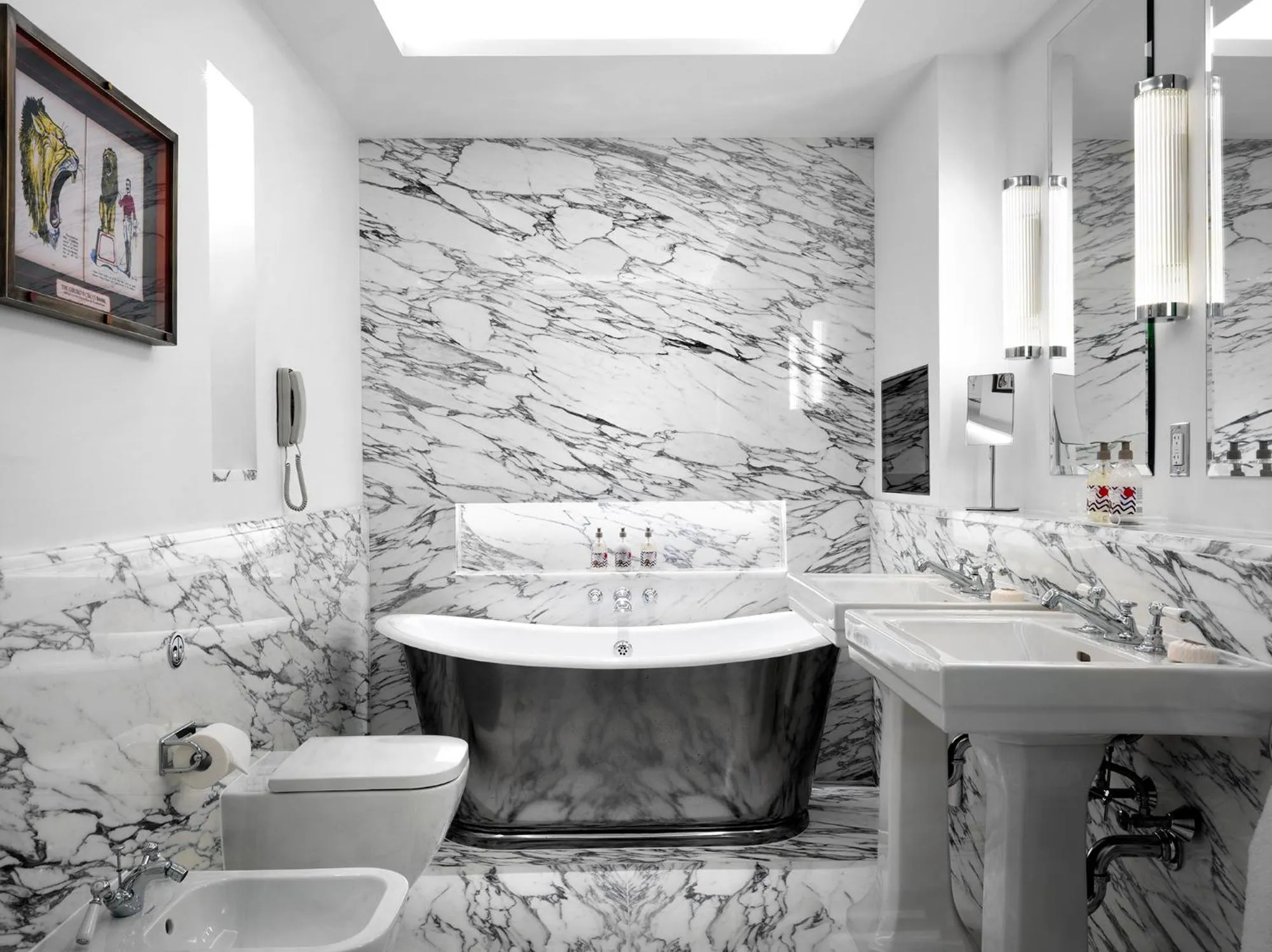 Corner Terrace Suite in The Whitby Hotel