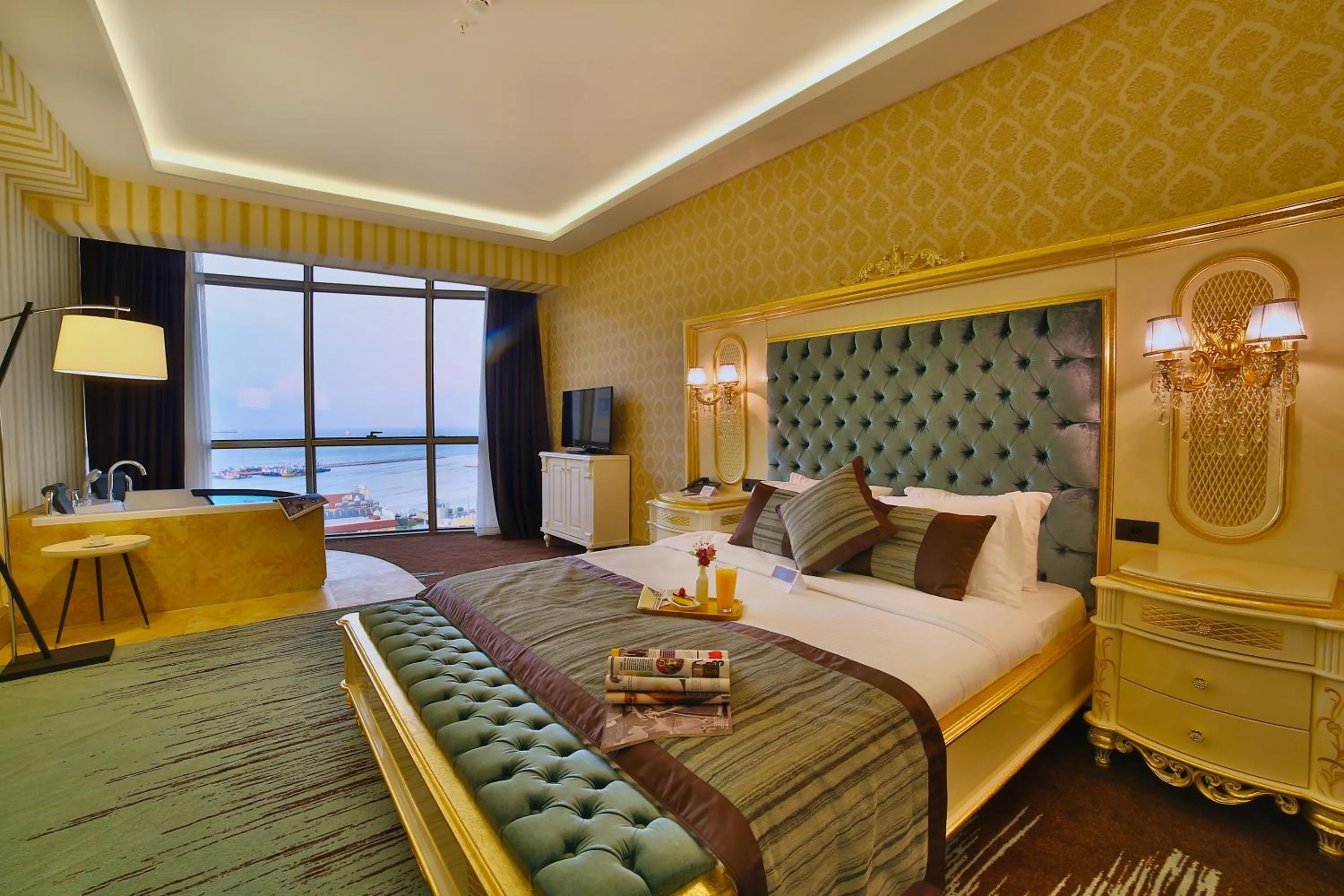 King Suite with Sea View in Ramada By Wyndham Iskenderun