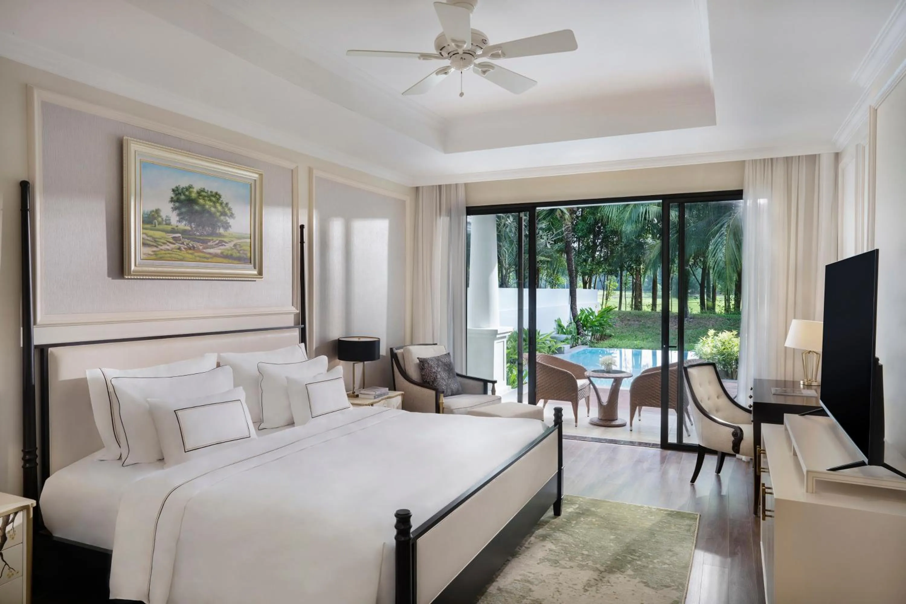 Three-Bedroom Villa with Garden View and Private Pool in Melia Vinpearl Phu Quoc