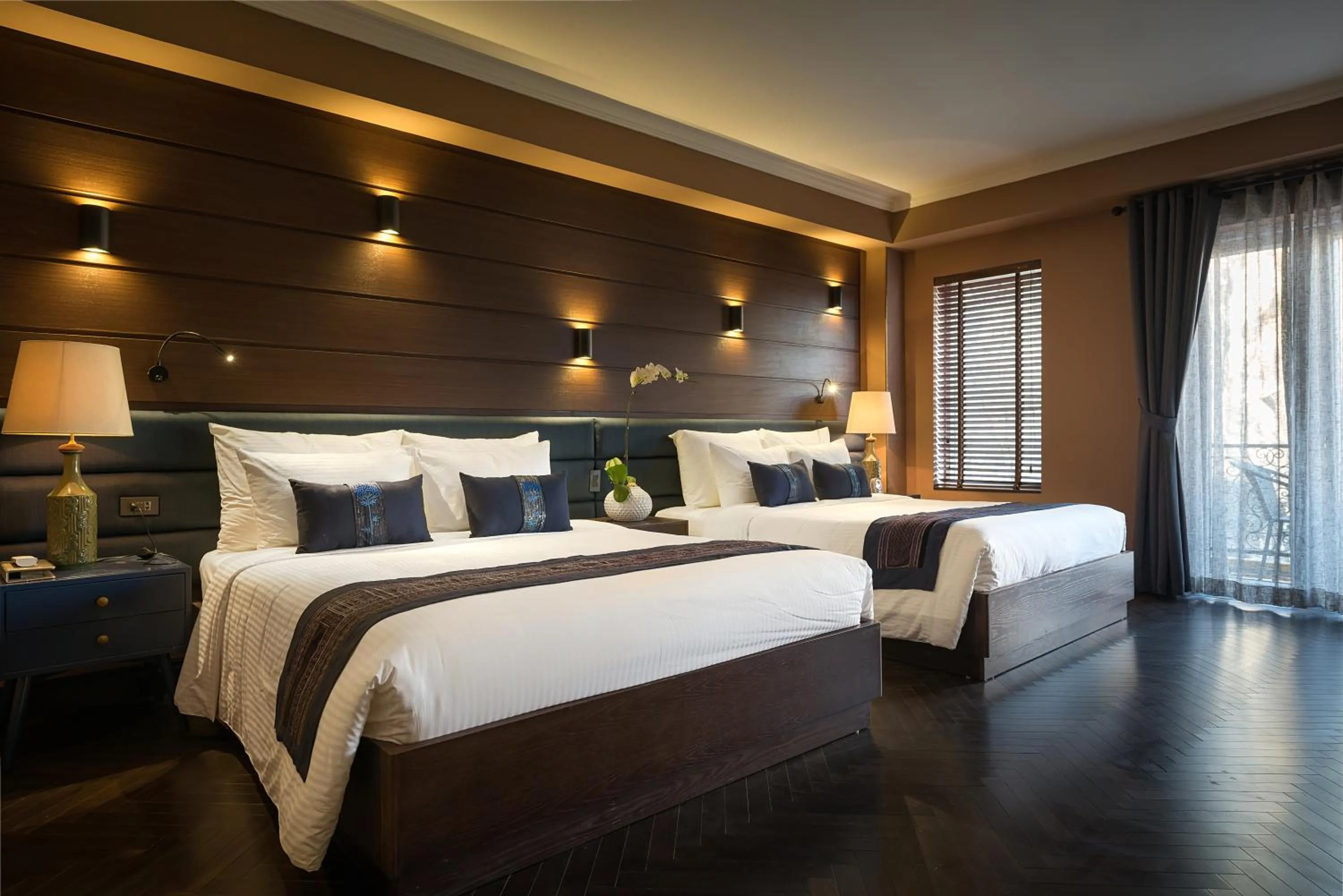 Deluxe Family Room with Balcony in Aliana Boutique Sapa Hotel & Spa