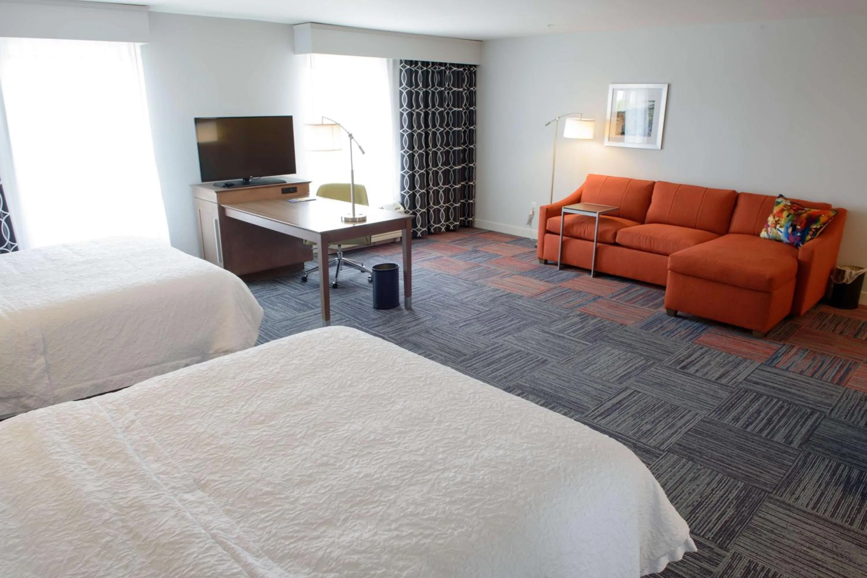 Queen Studio Suite with Two Queen Beds - Non-Smoking in Hampton Inn & Suites Bay City