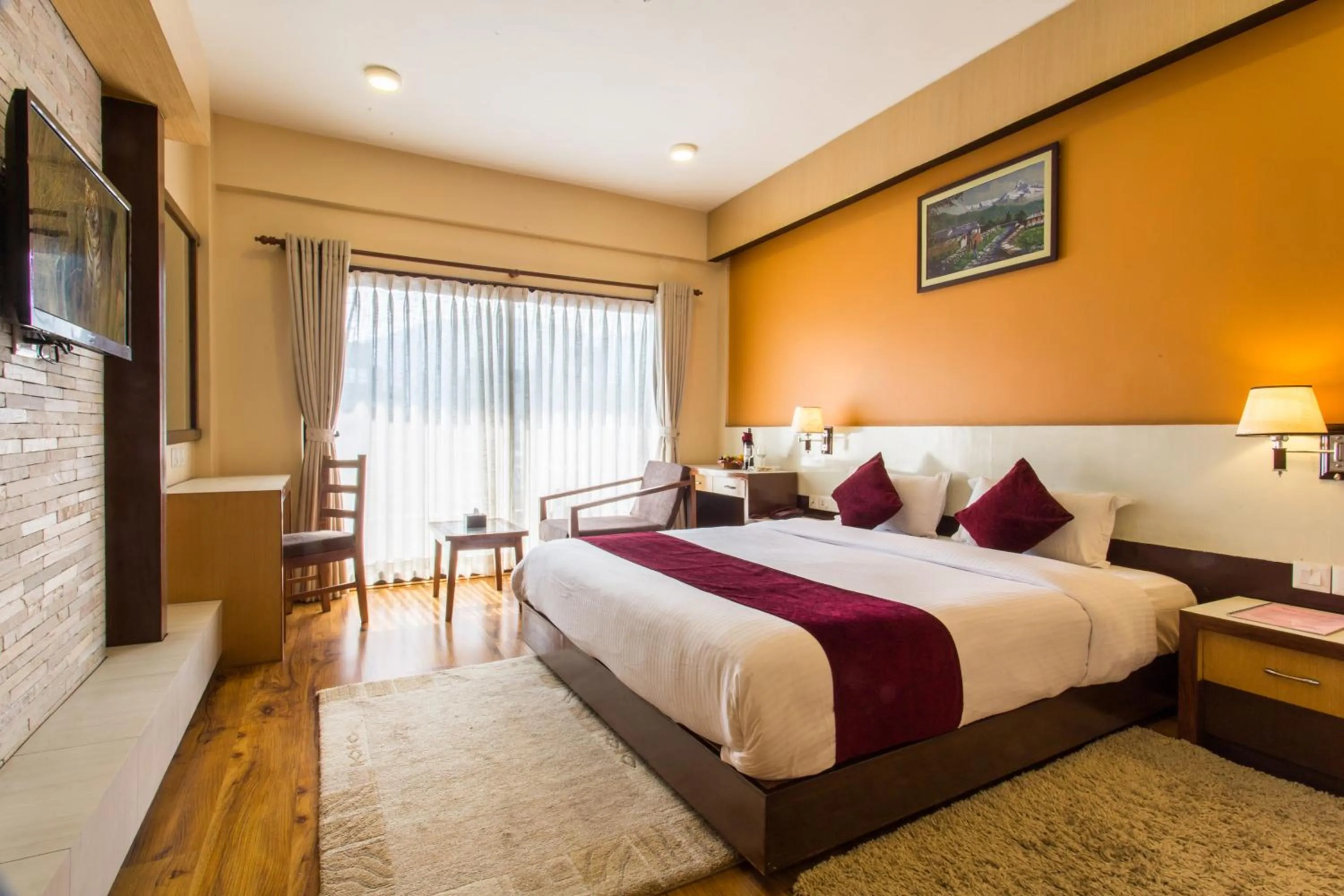 Deluxe Twin Room in Hotel Queens Park