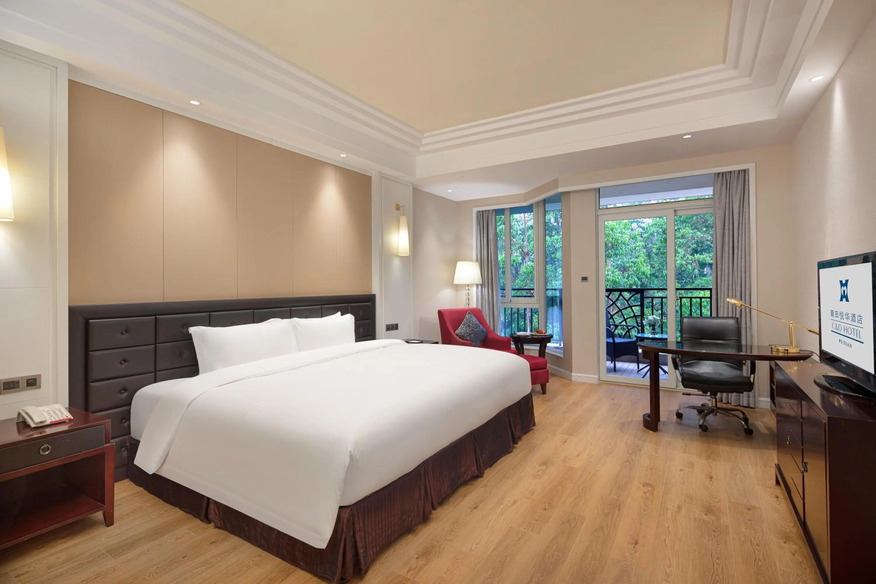 Executive Double Room with Garden View in C&D Hotel,Putian