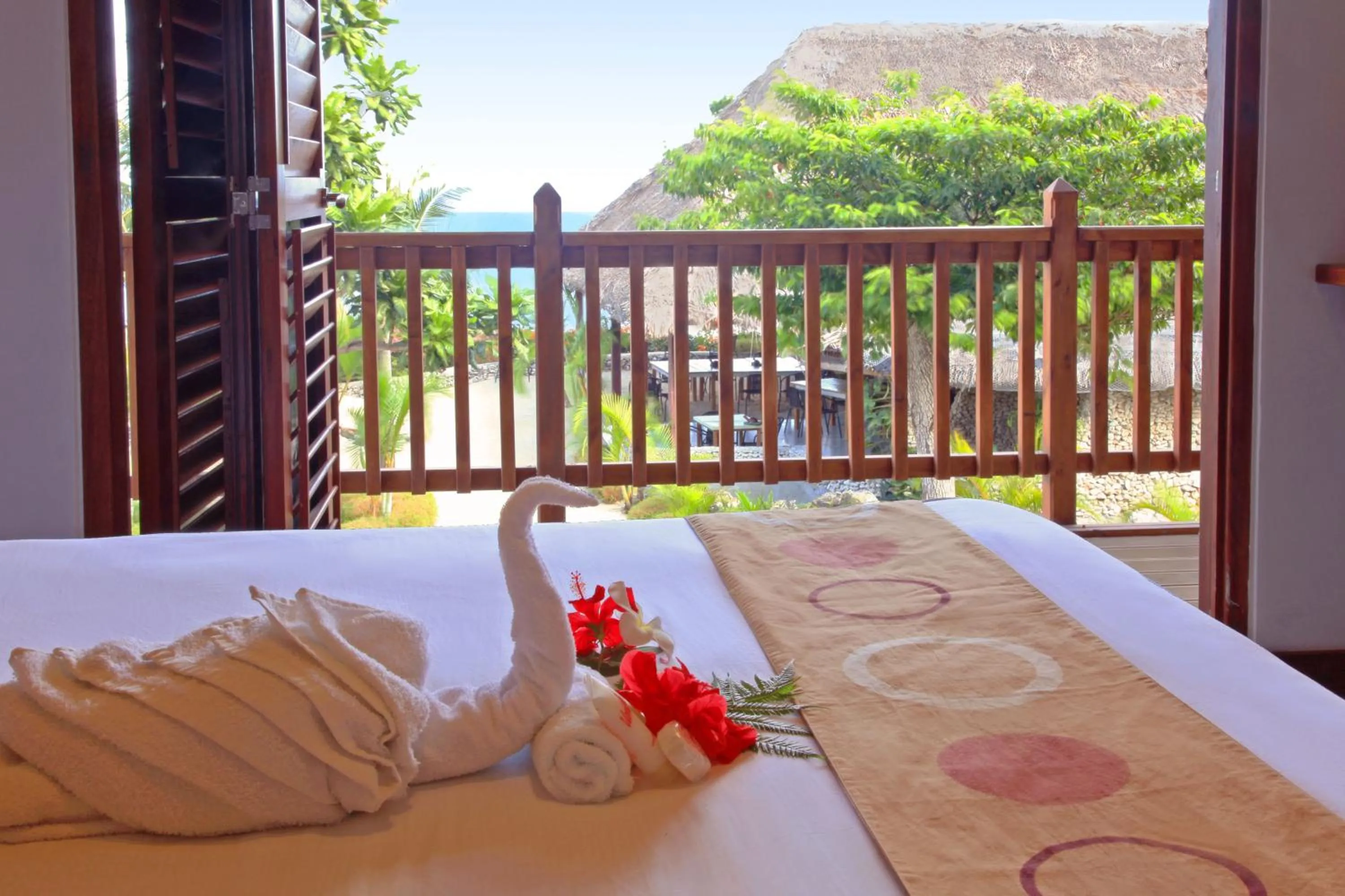 Upper Villa with Garden View  in Tanna Evergreen Resort & Tours