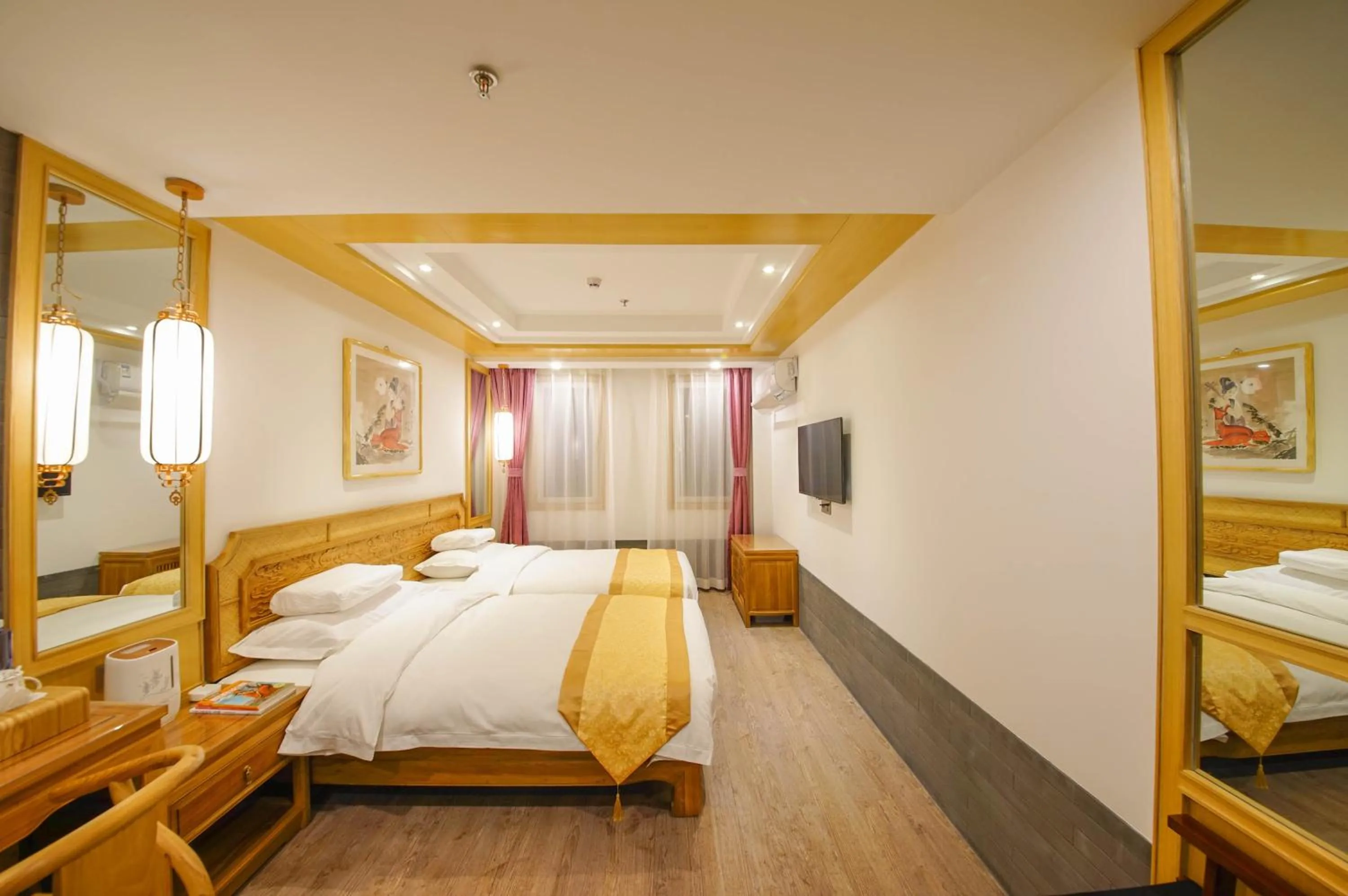 Deluxe Twin Room in Pipa Hotel Datong