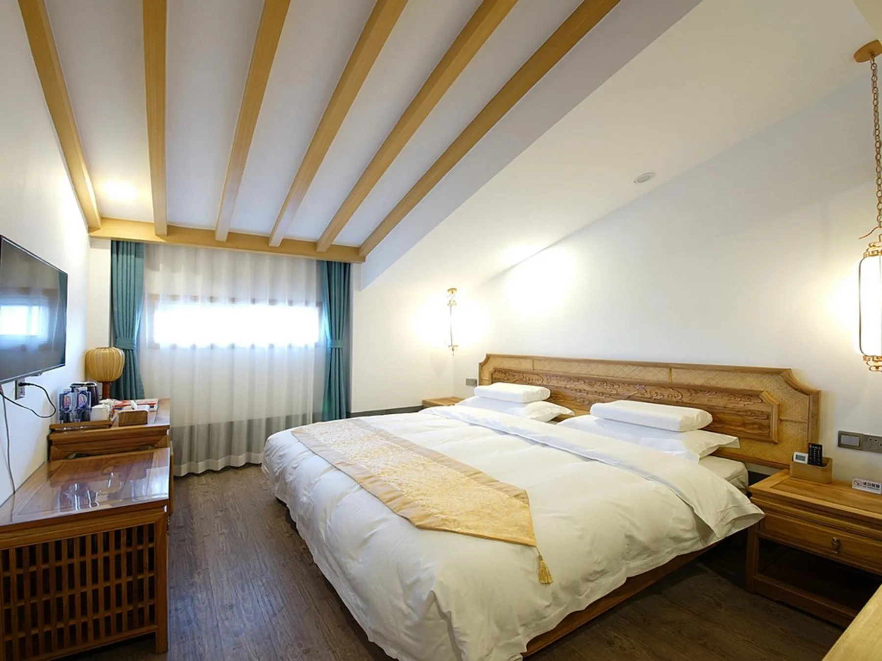 Double Room with View in Pipa Hotel Datong