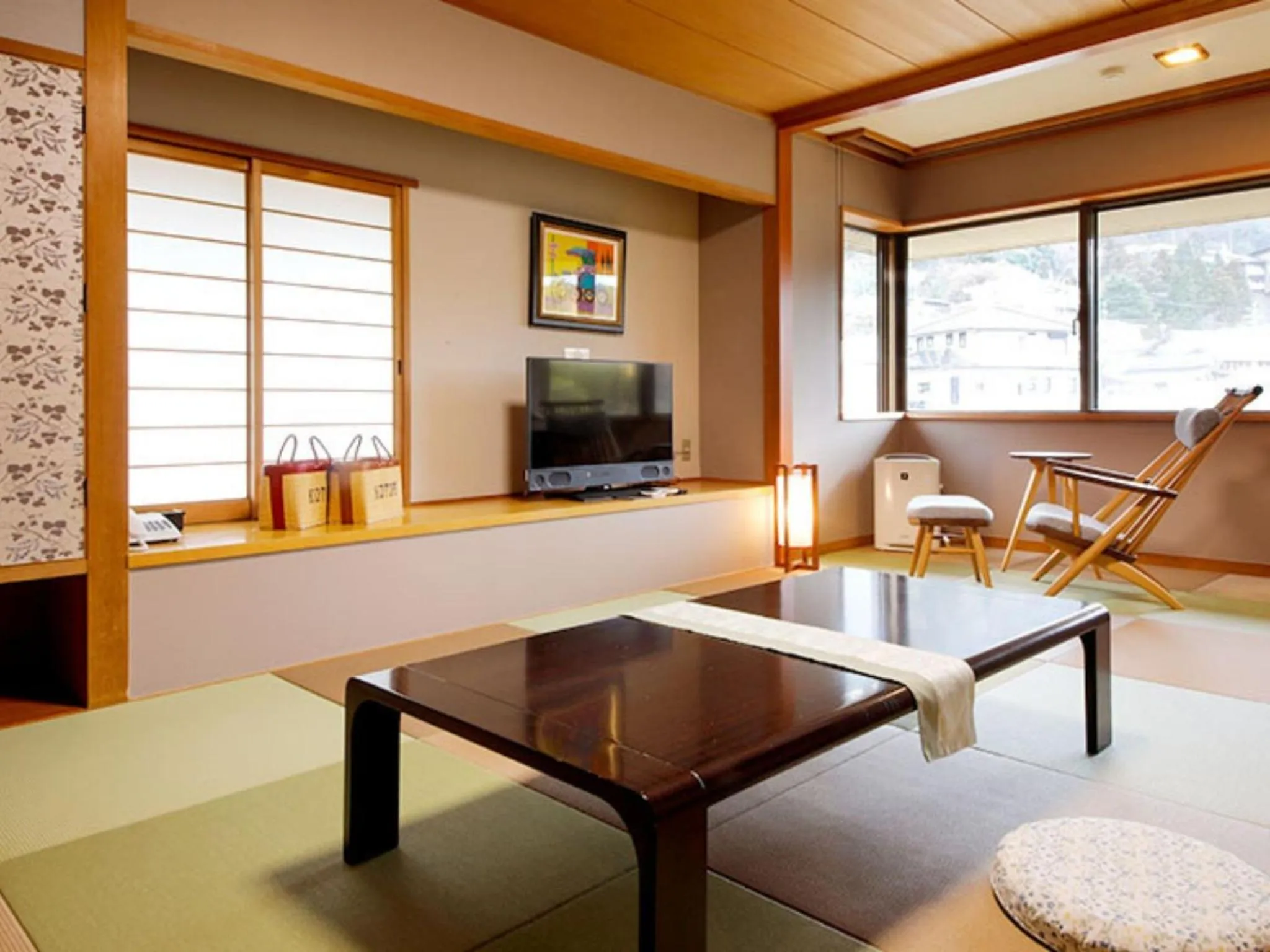Japanese-Style Standard Room with Shared Bathroom in Arima Hot Spring Ryokan Kotori