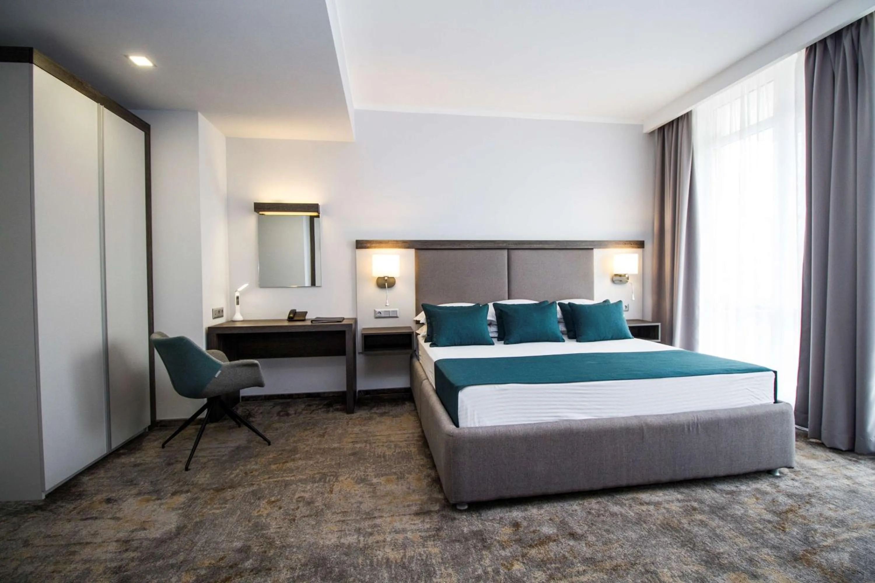 Deluxe King Room with Sofa Bed and Balcony in Best Western PLUS Premium Inn