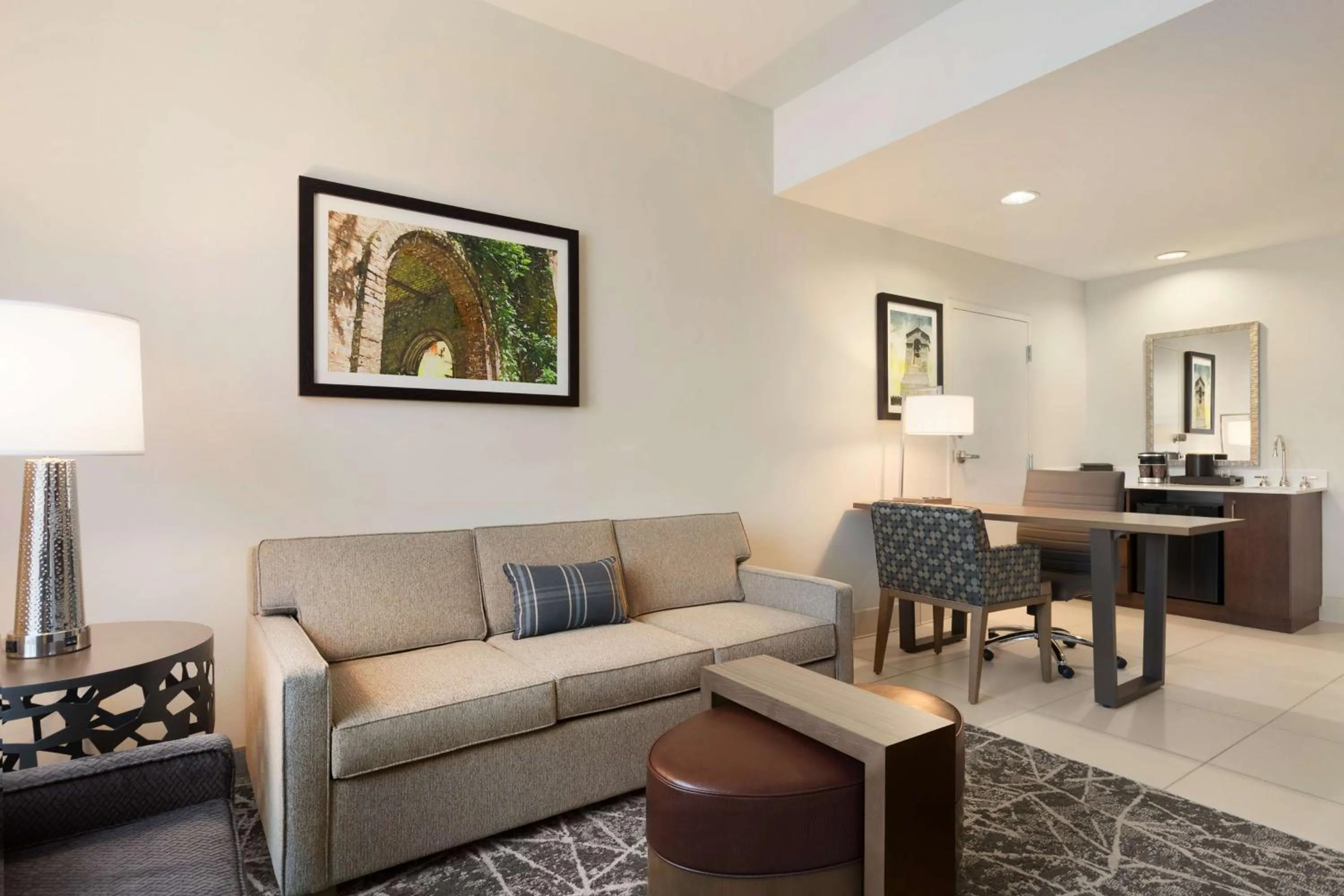 Two-Room King Suite - Hearing Access in Embassy Suites San Antonio Brooks City Base Hotel & Spa