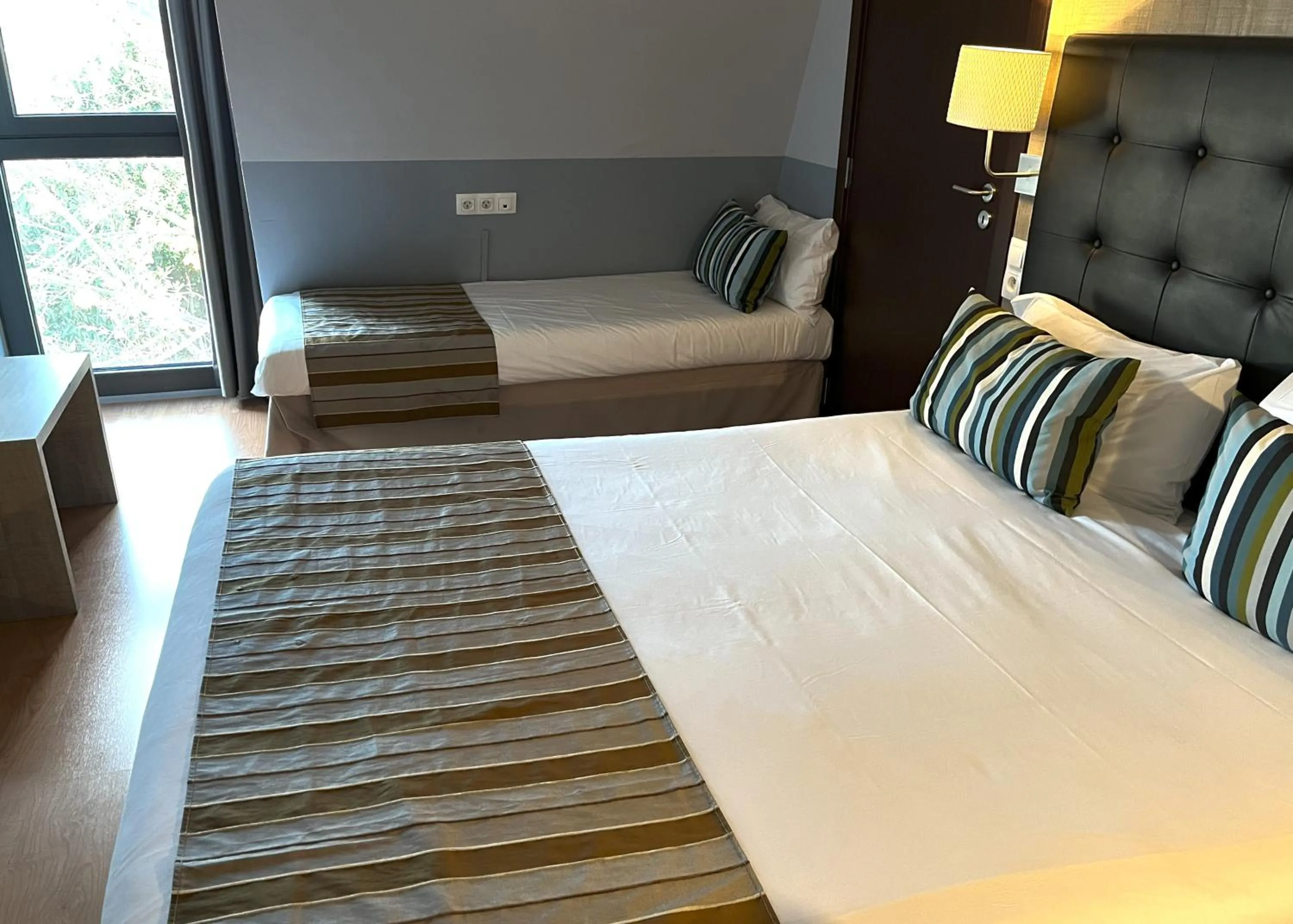 One Double Bed  One Single Bed in Kyriad Argenteuil