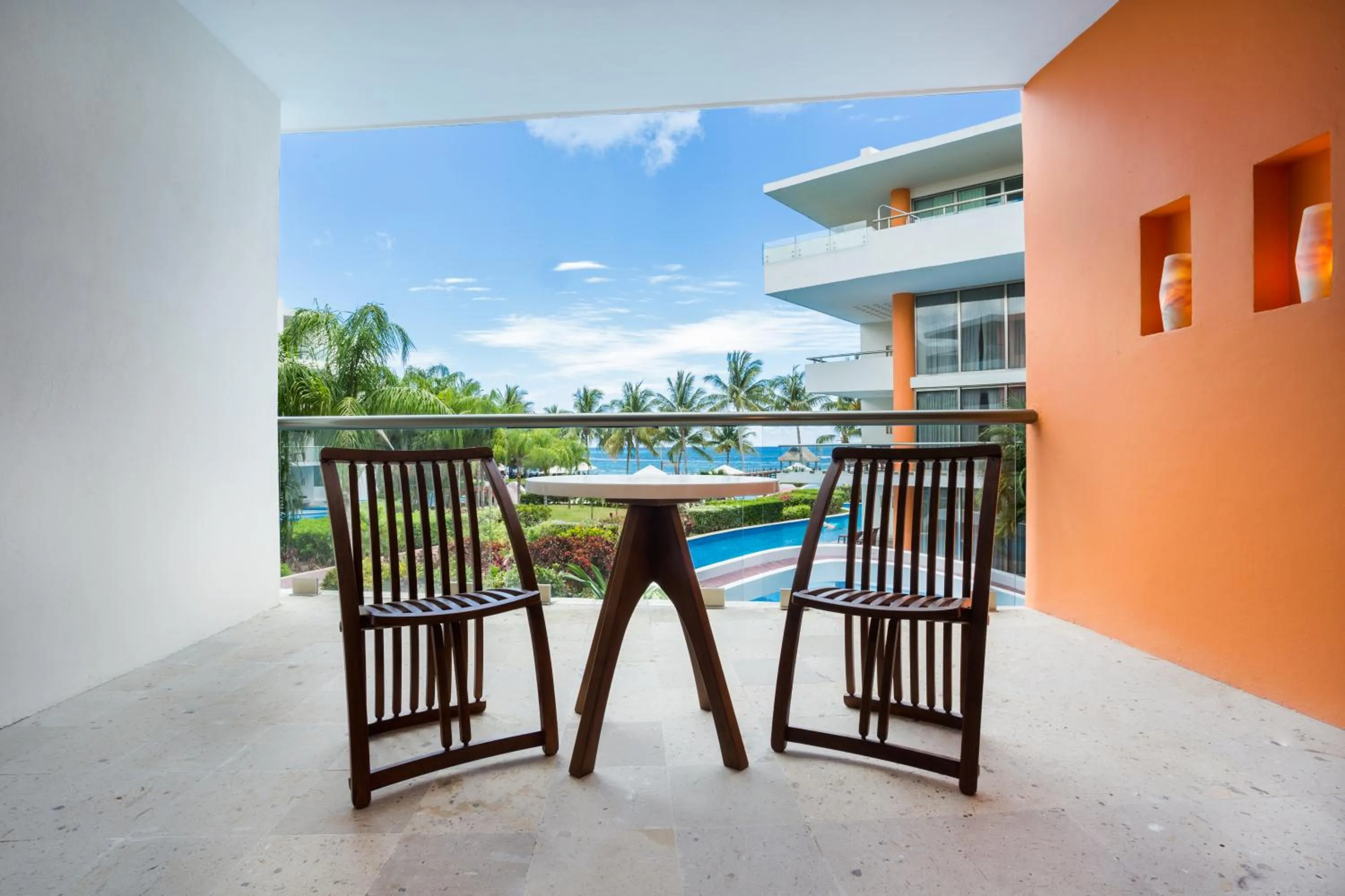 Junior Suite Ocean View King - single occupancy in Secrets Aura Cozumel - Adults Only
