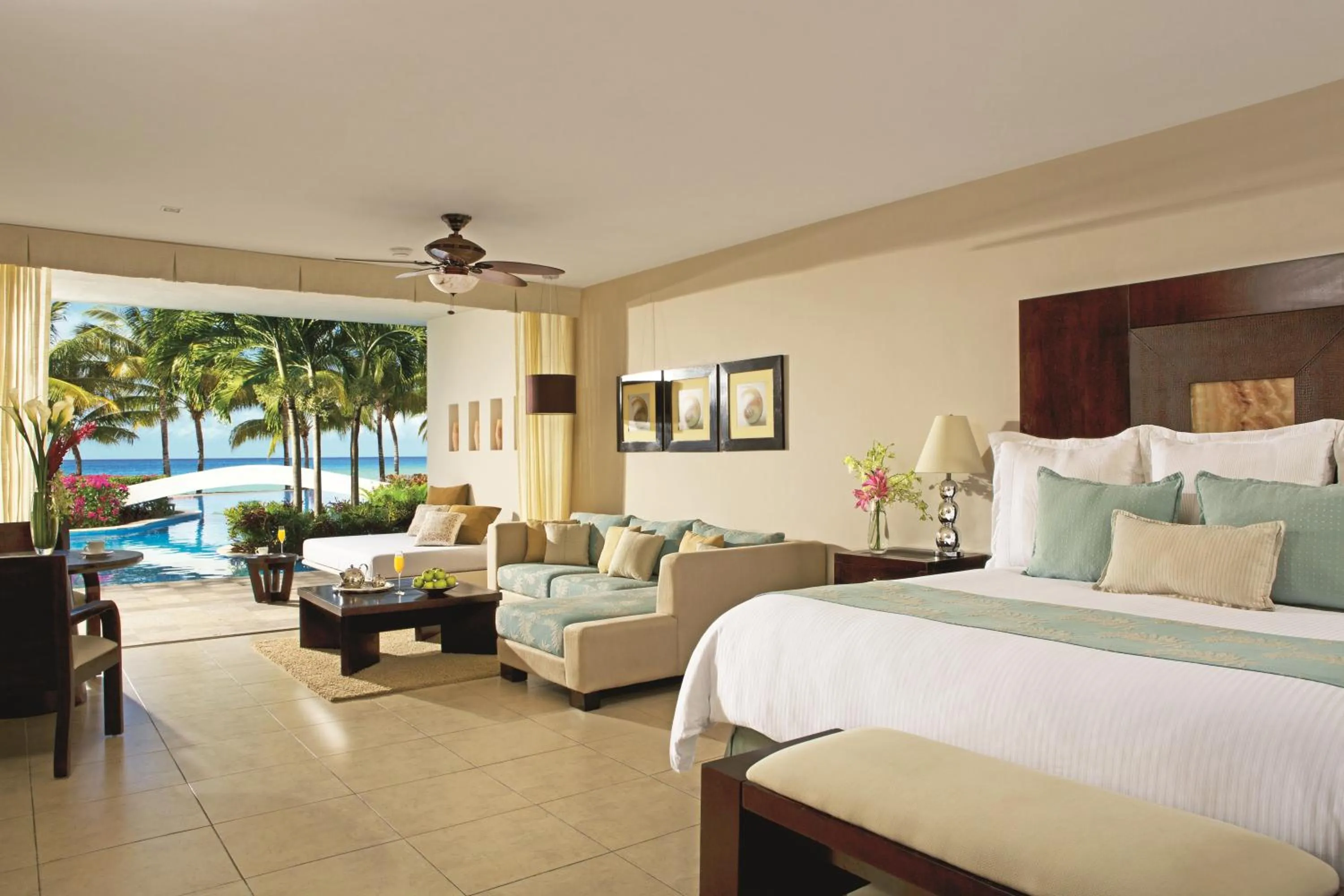 Junior Suite Swim Up Ocean View - single occupancy in Secrets Aura Cozumel - Adults Only