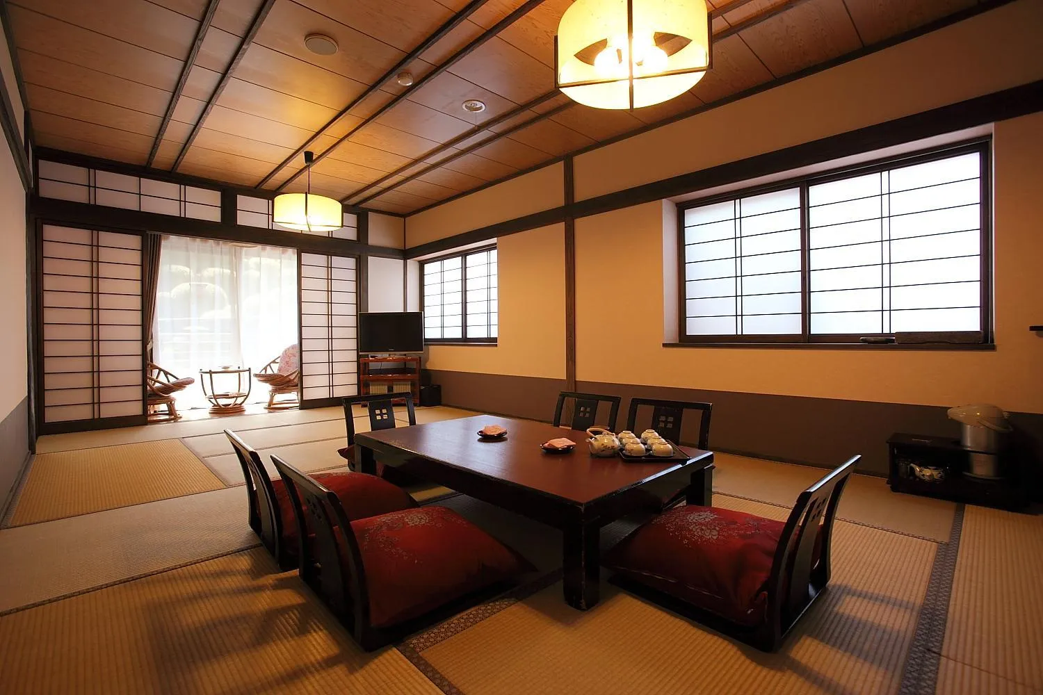 Superior Japanese-Style Room with  Shared Bathroom in Ryokan Yamanoyu
