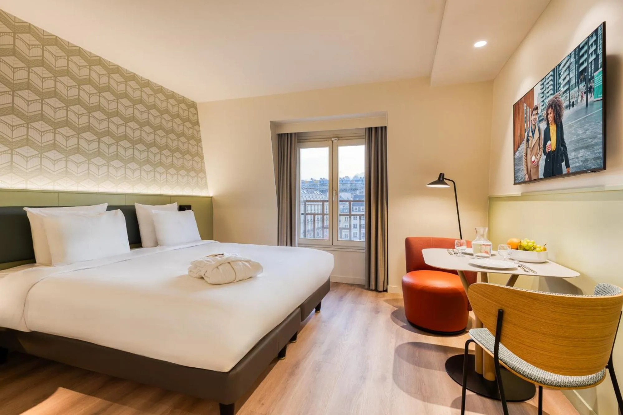 Deluxe Double Studio in Citadines Les Halles Paris