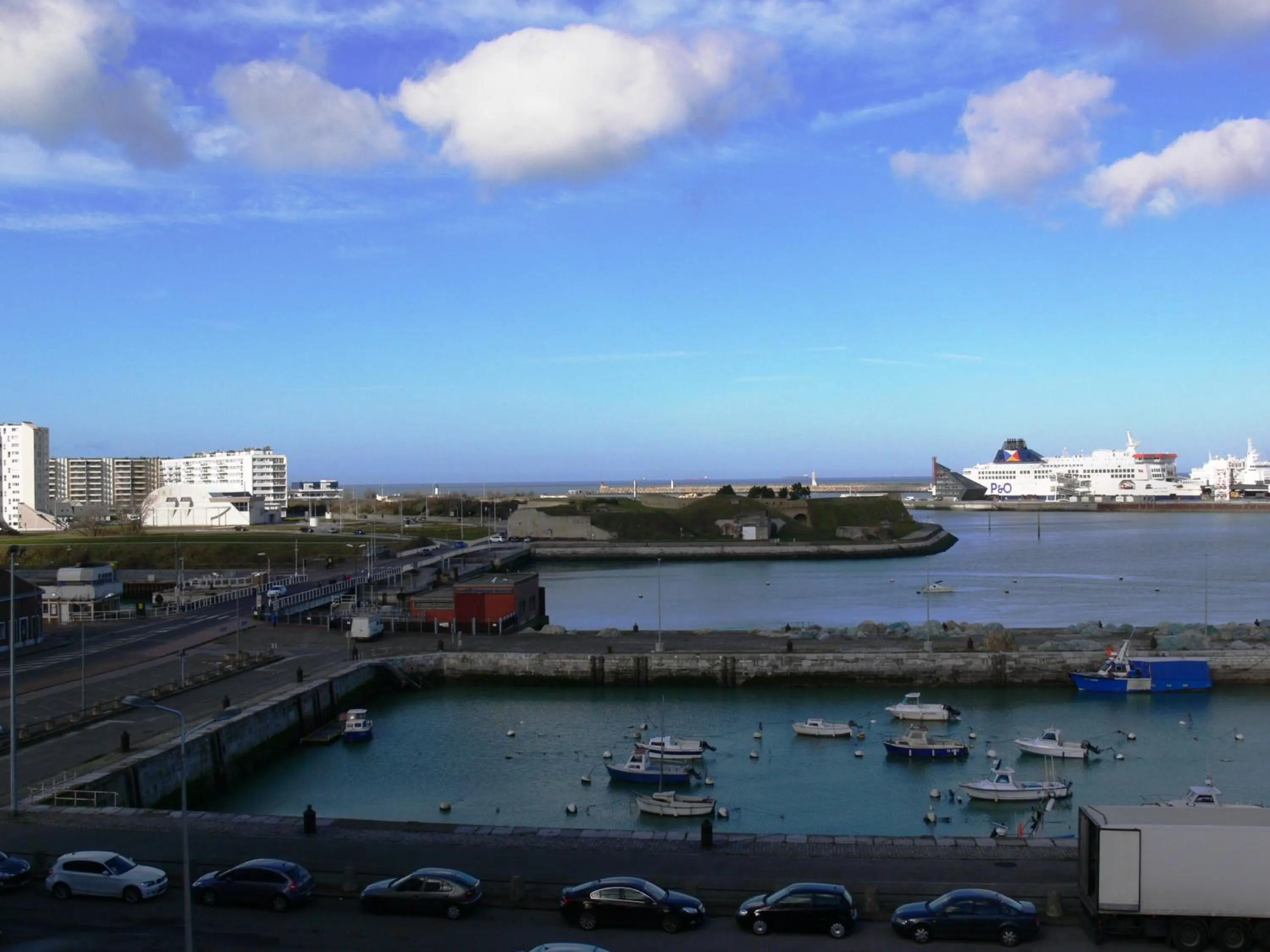 Standard Double Room with Two Double Beds and Sea View - High Floor in Holiday Inn Calais-Centre by IHG