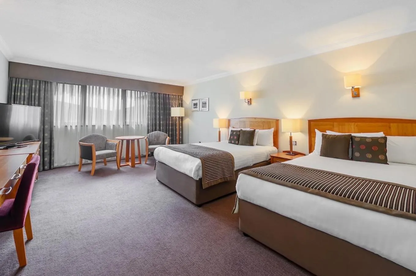 Standard Double Room with Two Double Beds in The Aberdeen Altens Hotel