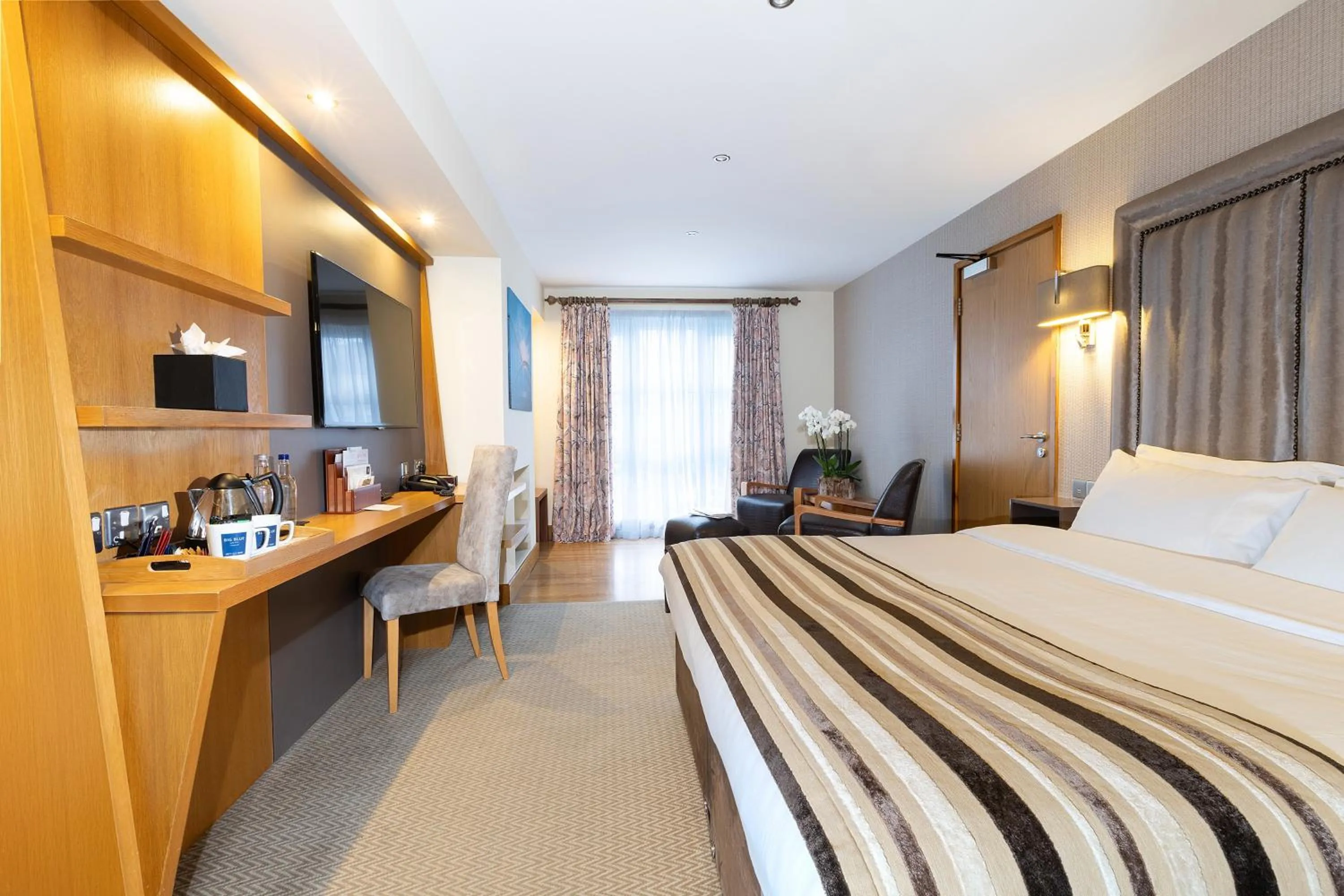 Deluxe Double Room in The Big Blue Hotel - Blackpool Pleasure Beach