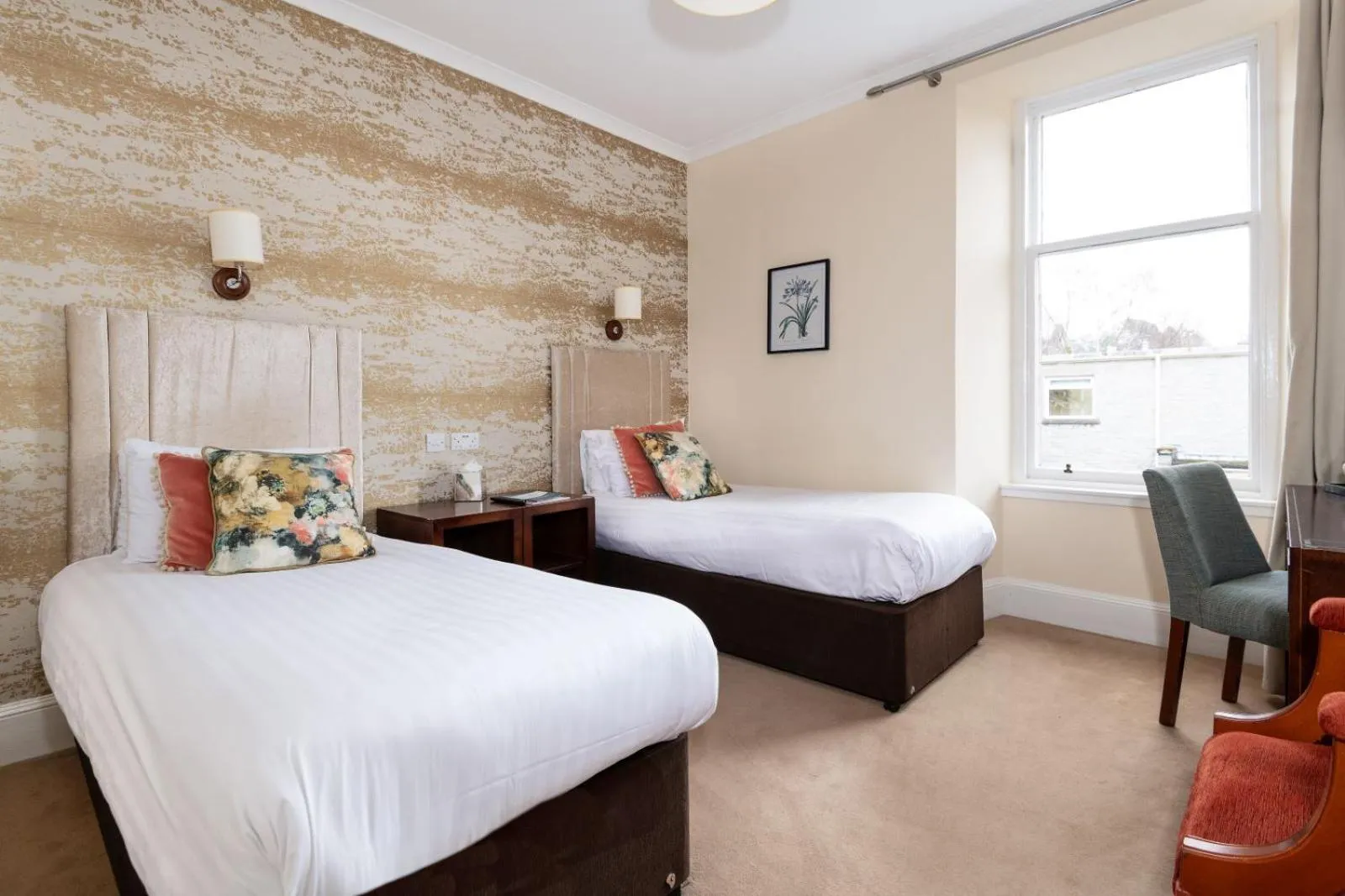 Twin Room in Scotland's Spa Hotel