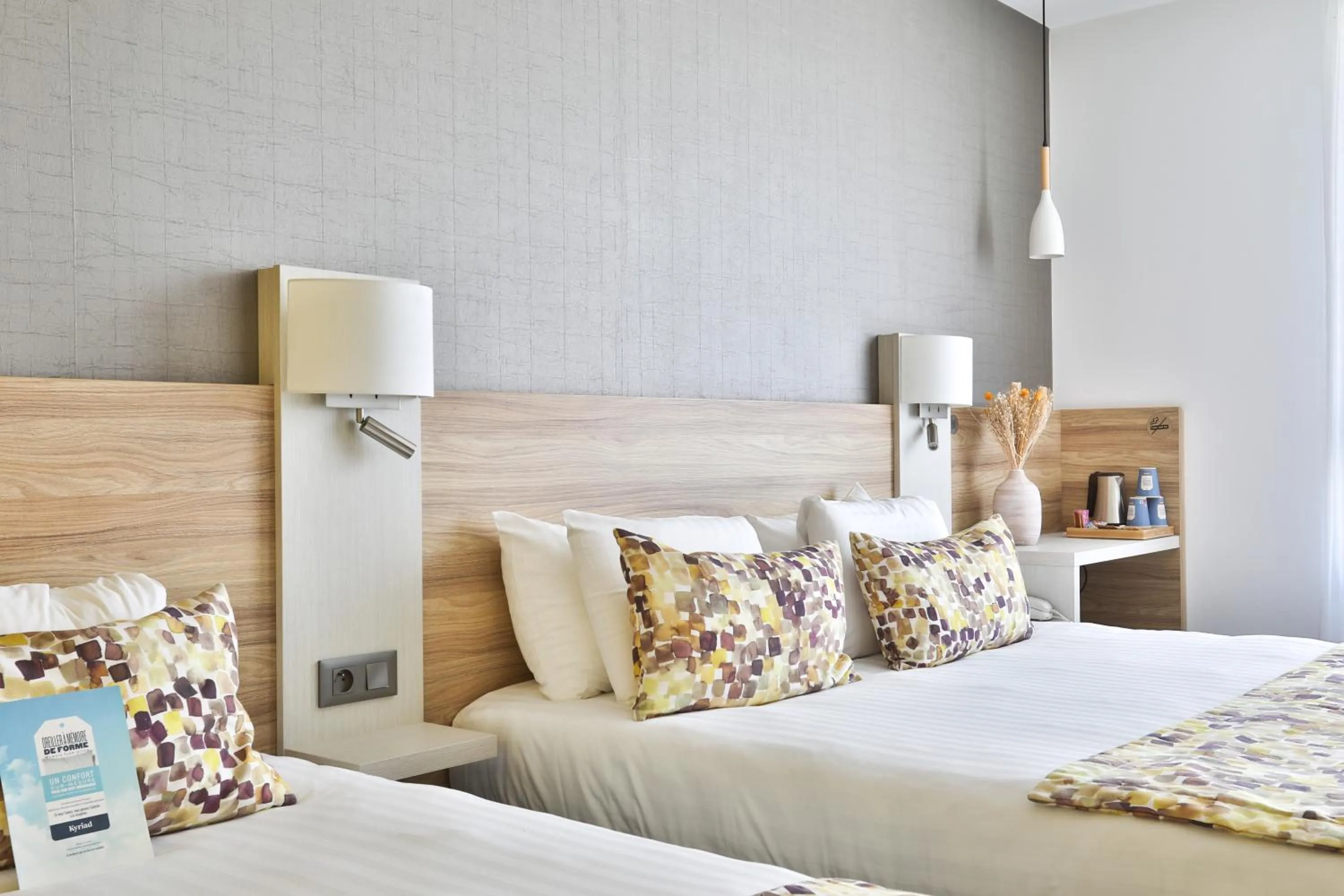 Triple Room (1 Double Bed + Single Bed) in Kyriad Pontarlier