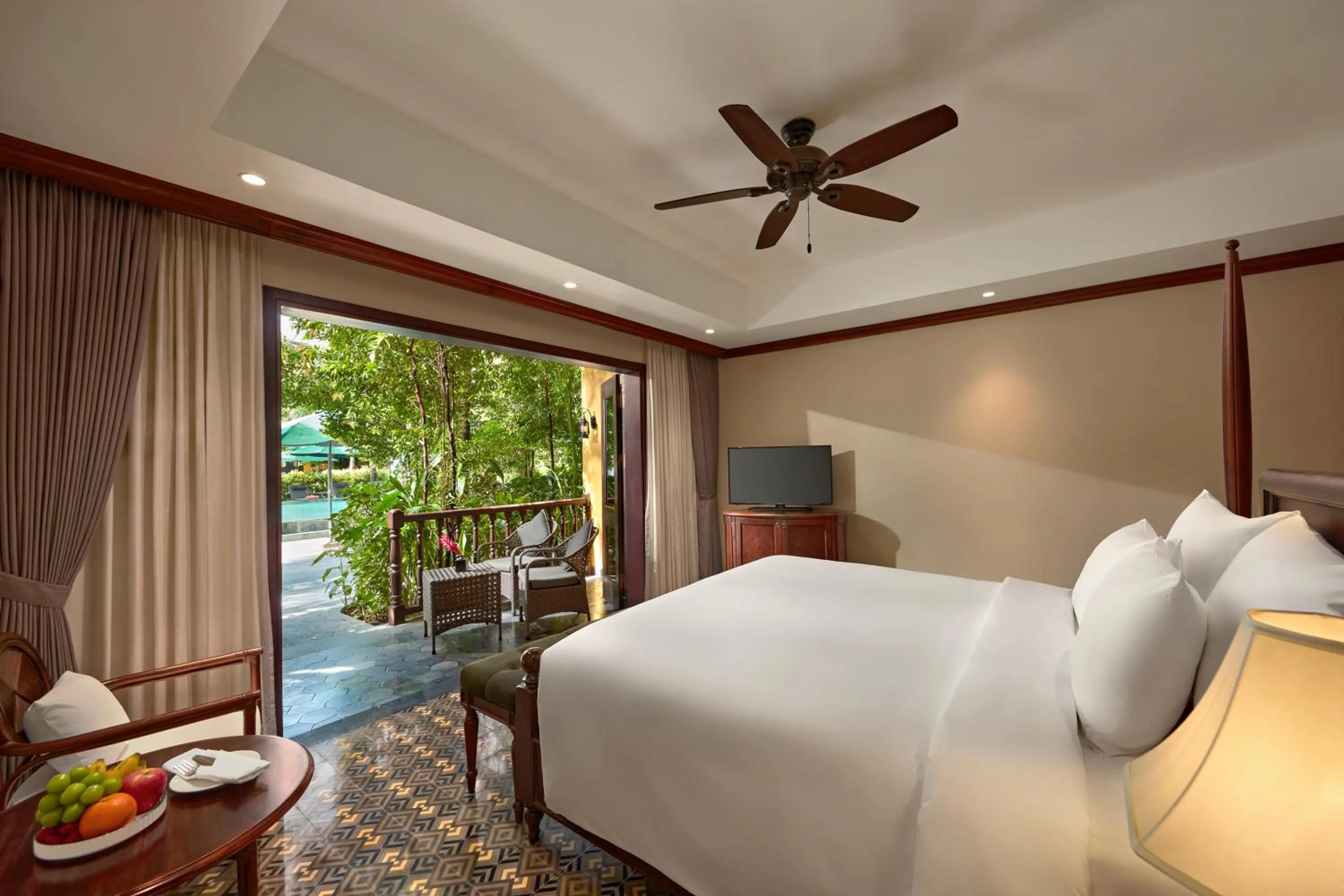 Veranda Suite with Pool View - Club Wing in La Siesta Hoi An Resort & Spa