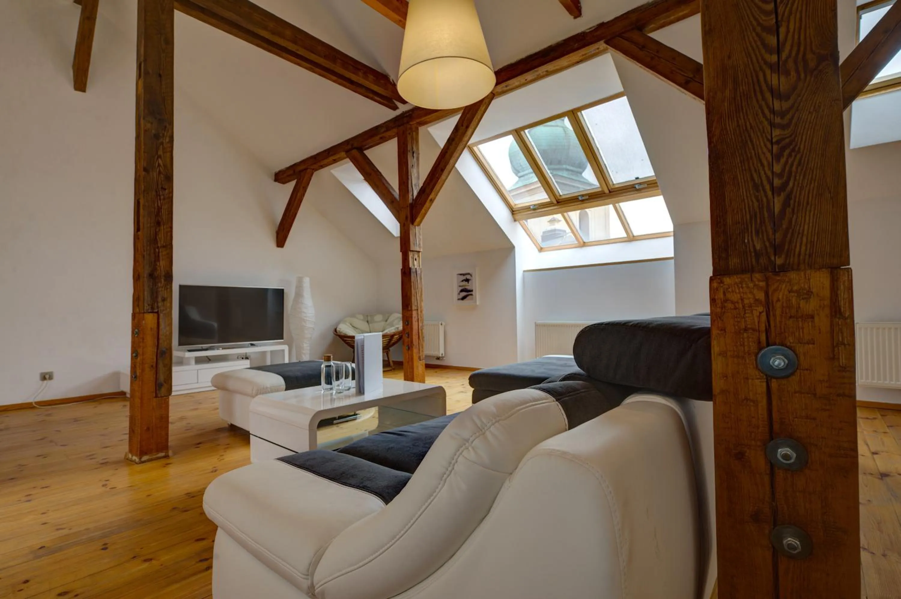 Executive Attic Apartment with Terrace in Residence St Havel Prague Old Town