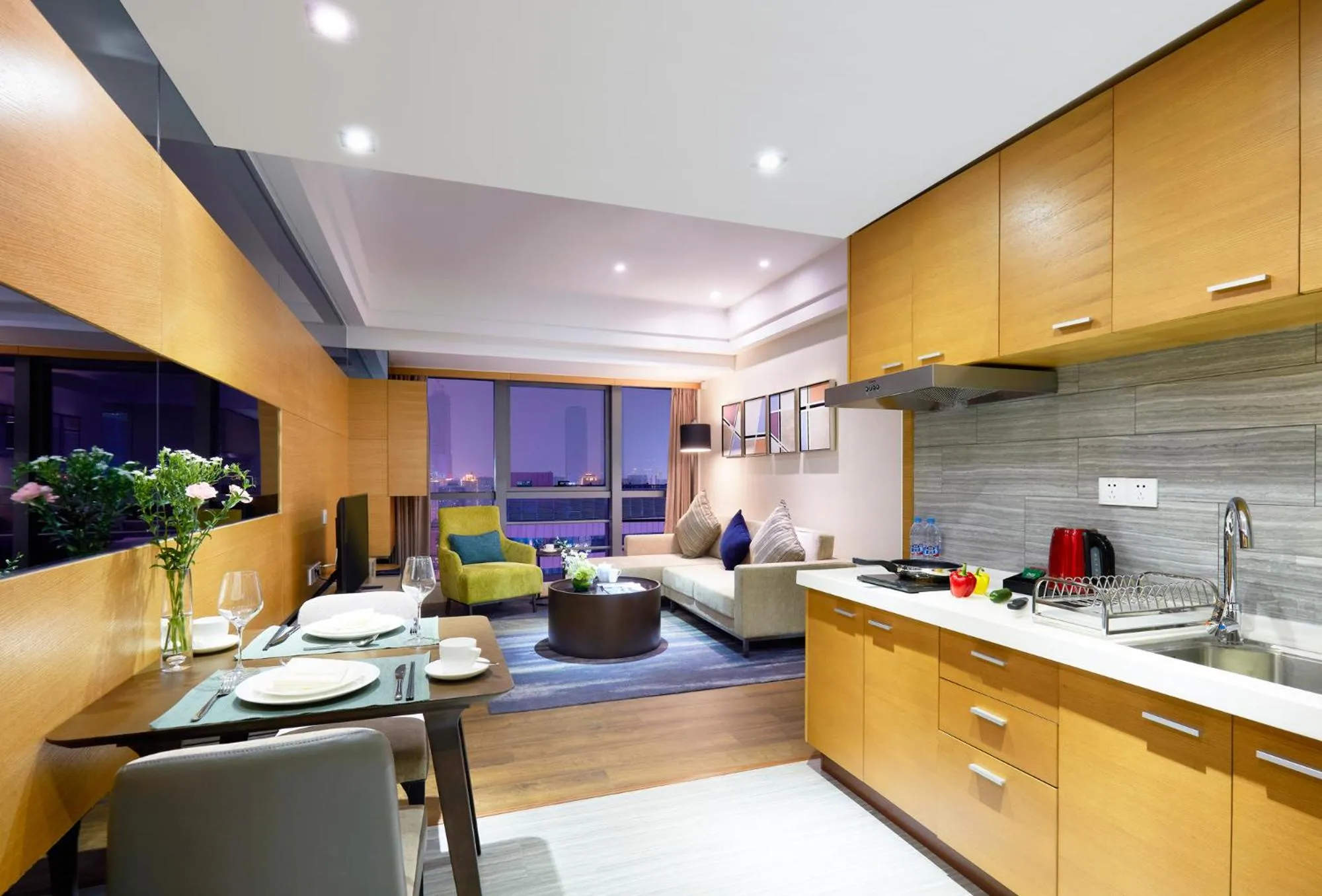 Deluxe Two-Bedroom Apartment in Modena by Fraser Changsha